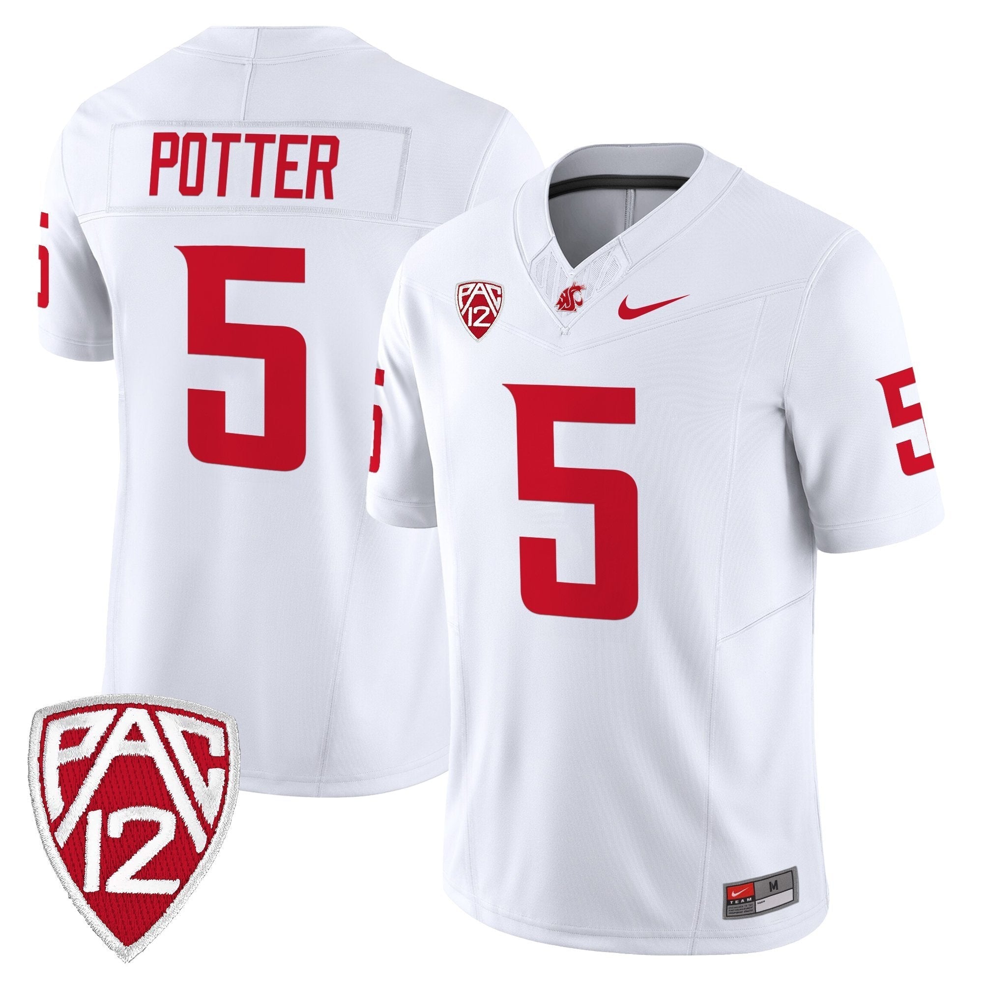 Washington State Cougars 2025 Vapor Limited Jersey - All Stitched