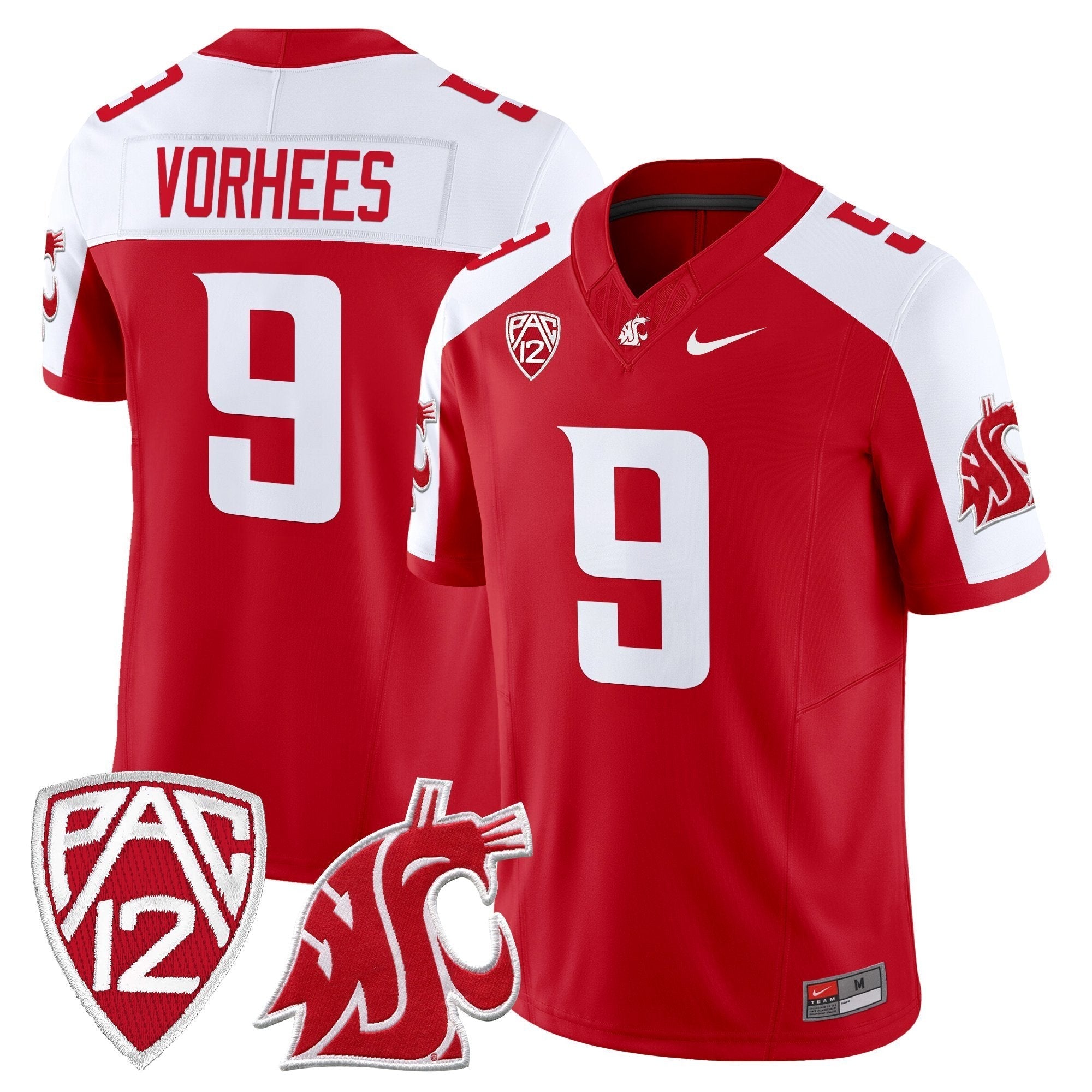 Washington State Cougars 2025 Vapor Limited Jersey - All Stitched