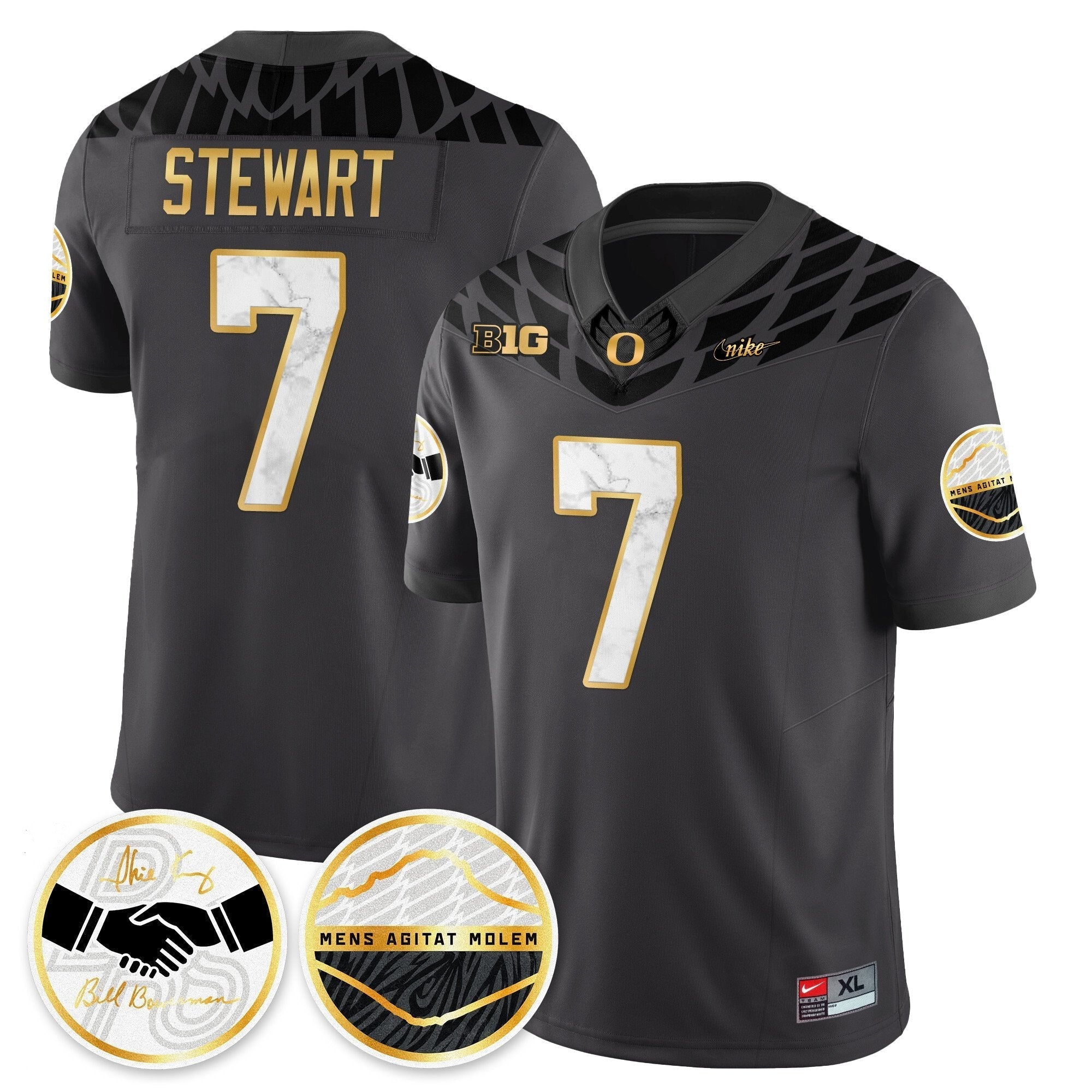 Oregon Ducks 2025 "Shoe Duck" Jersey V1 - All Stitched