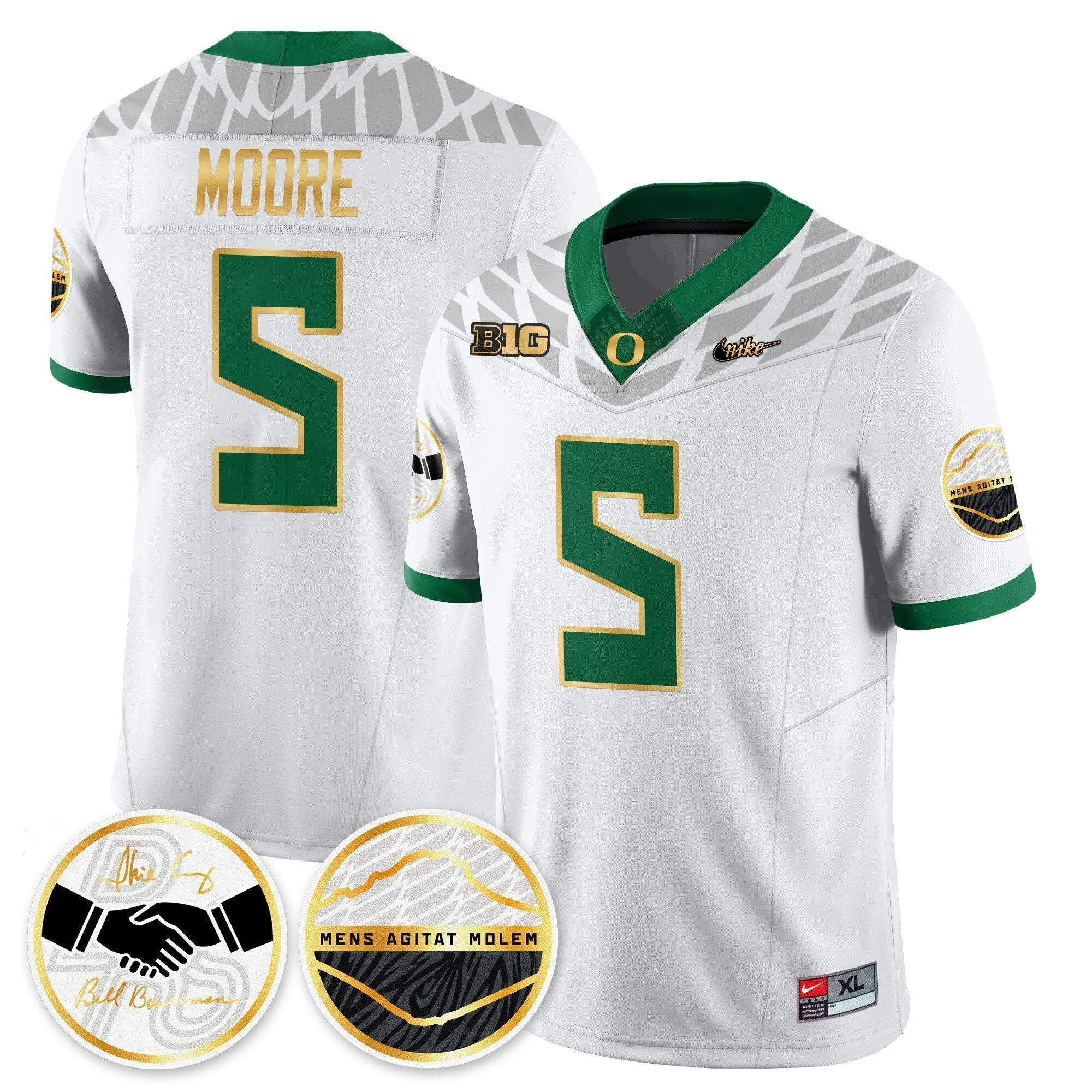 Oregon Ducks 2025 "Shoe Duck" Jersey V1 - All Stitched