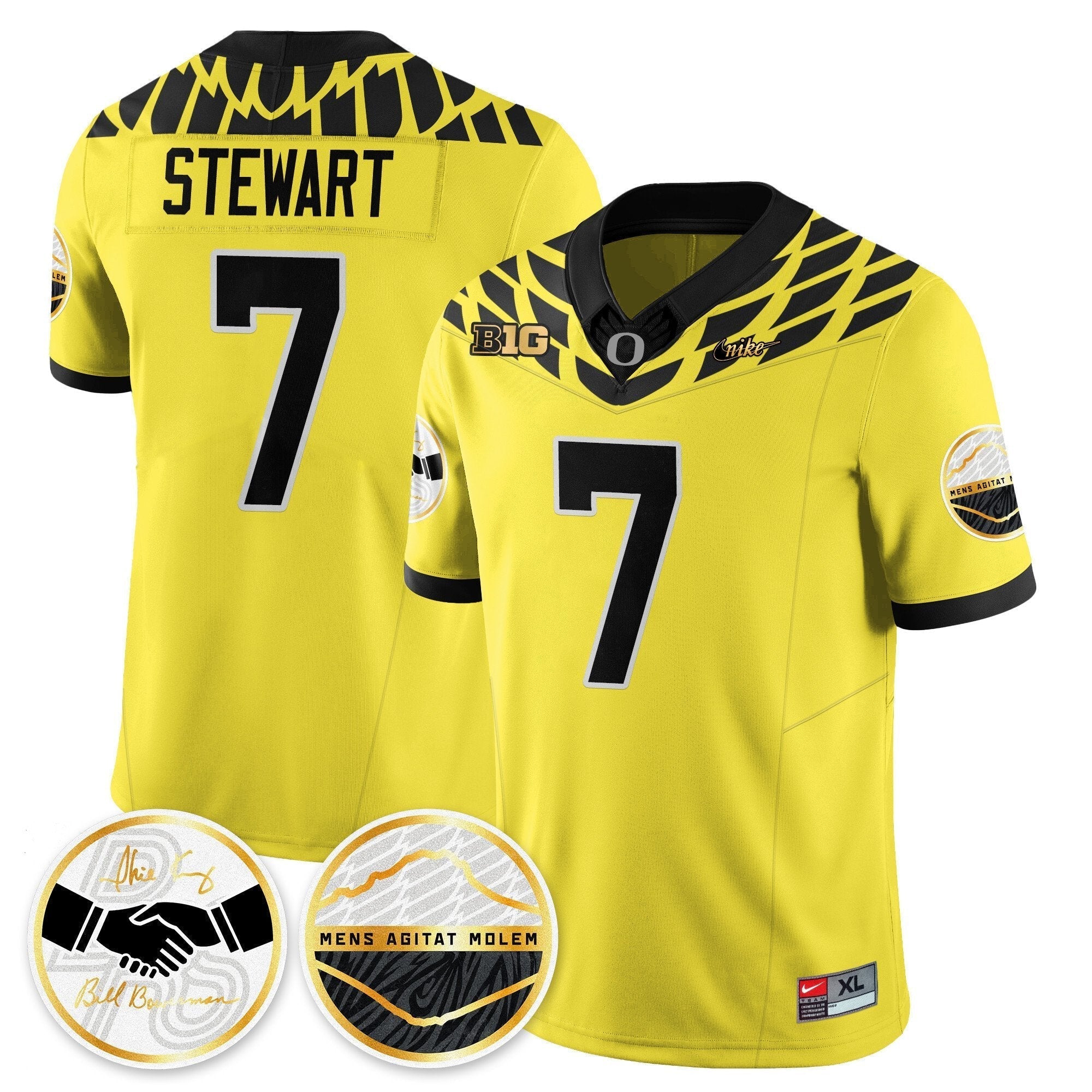 Oregon Ducks 2025 "Shoe Duck" Jersey V1 - All Stitched