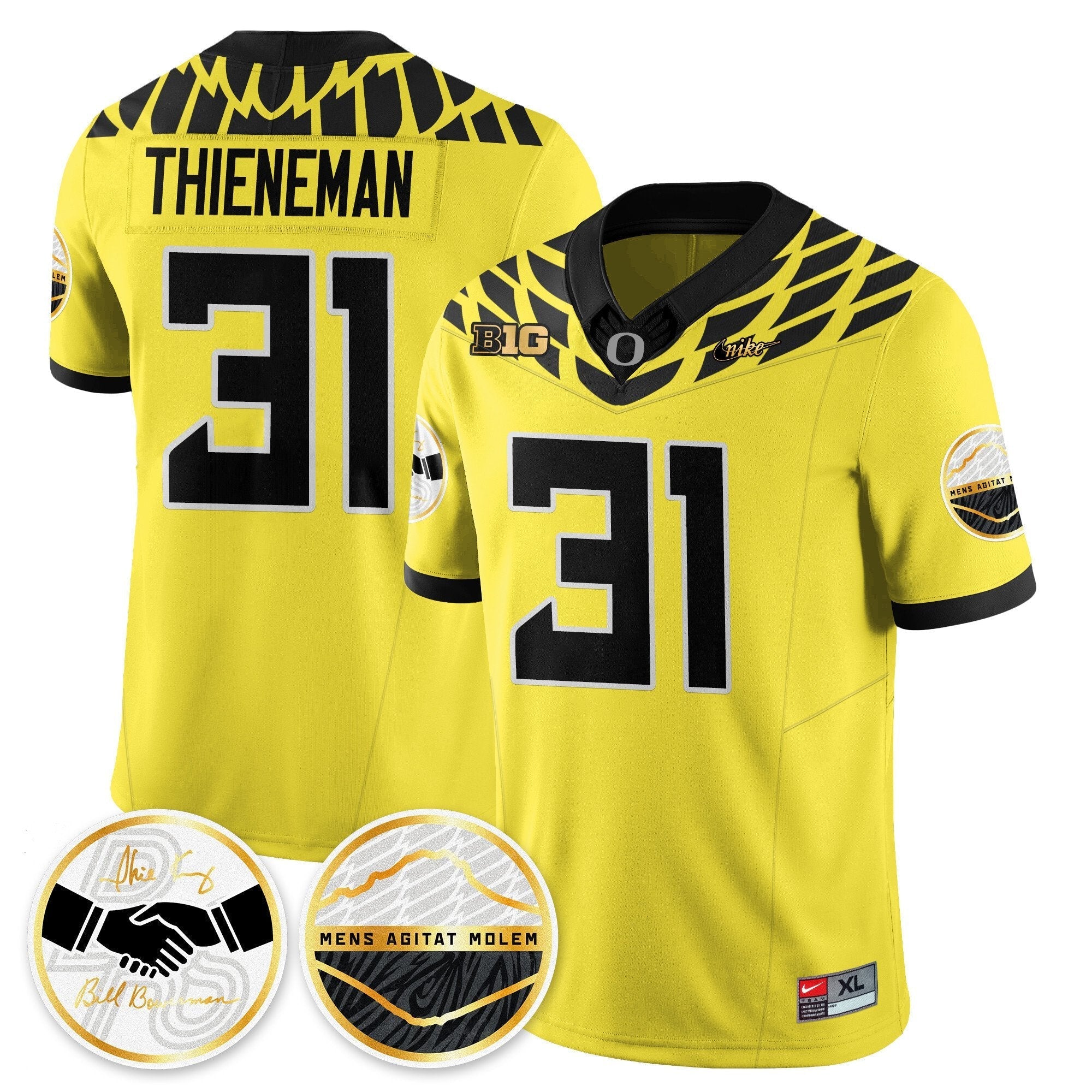 Oregon Ducks 2025 "Shoe Duck" Jersey - All Stitched