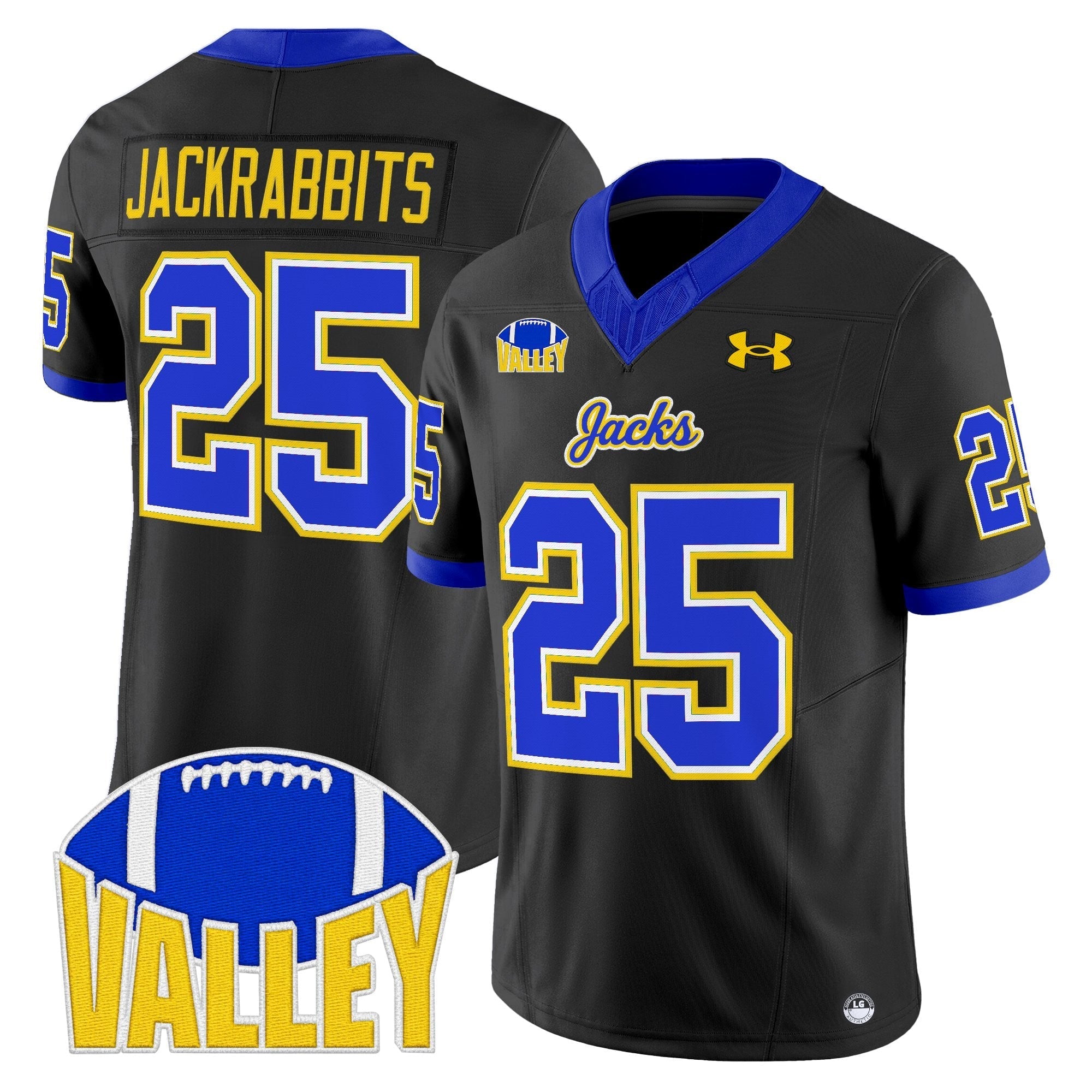 South Dakota State Jackrabbits 2025 Vapor Limited Jersey - All Stitched