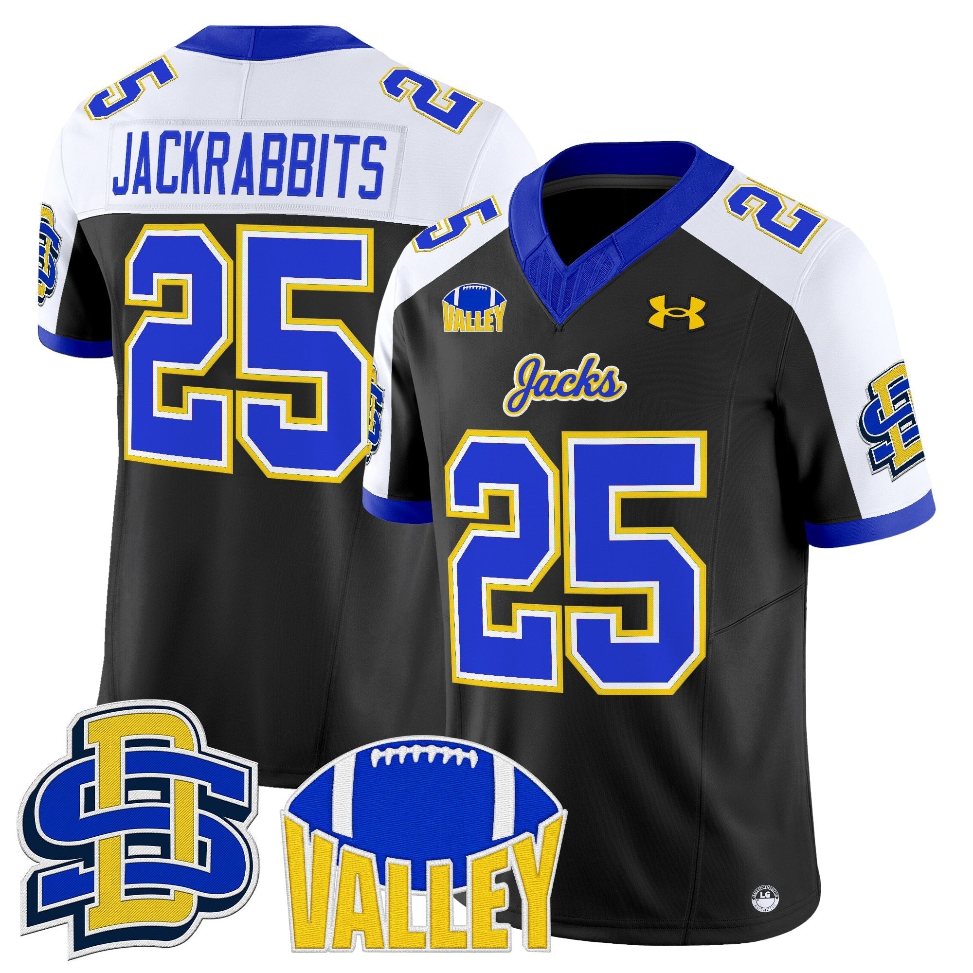 South Dakota State Jackrabbits 2025 Vapor Limited Jersey - All Stitched