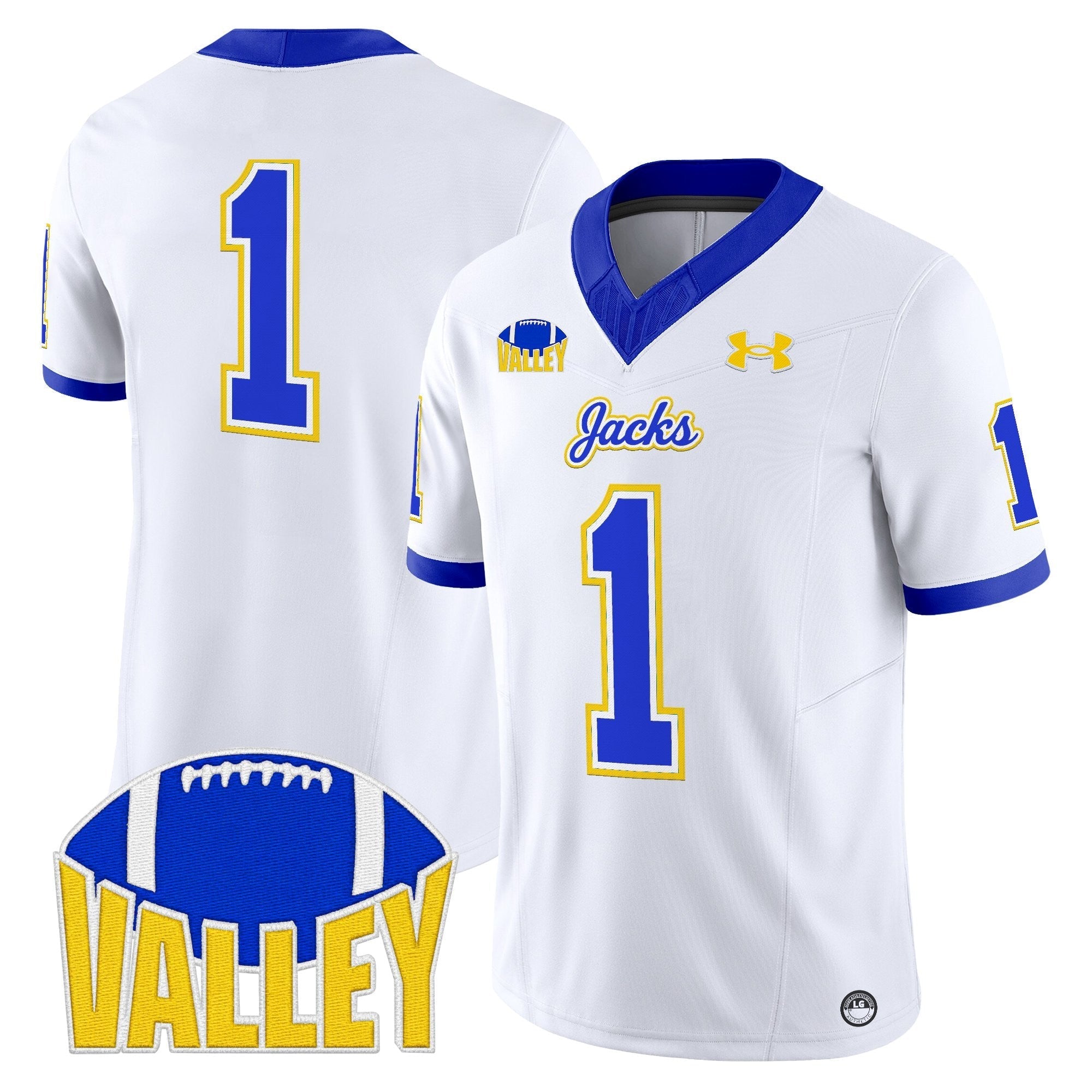 South Dakota State Jackrabbits 2025 Vapor Limited Jersey - All Stitched