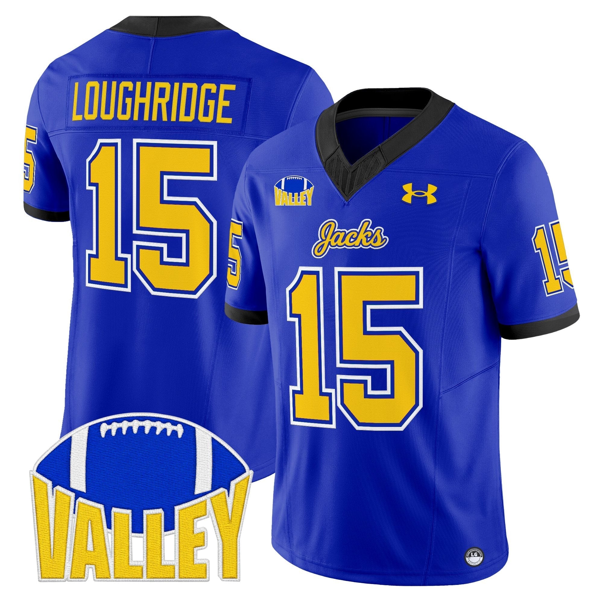 South Dakota State Jackrabbits 2025 Vapor Limited Jersey - All Stitched