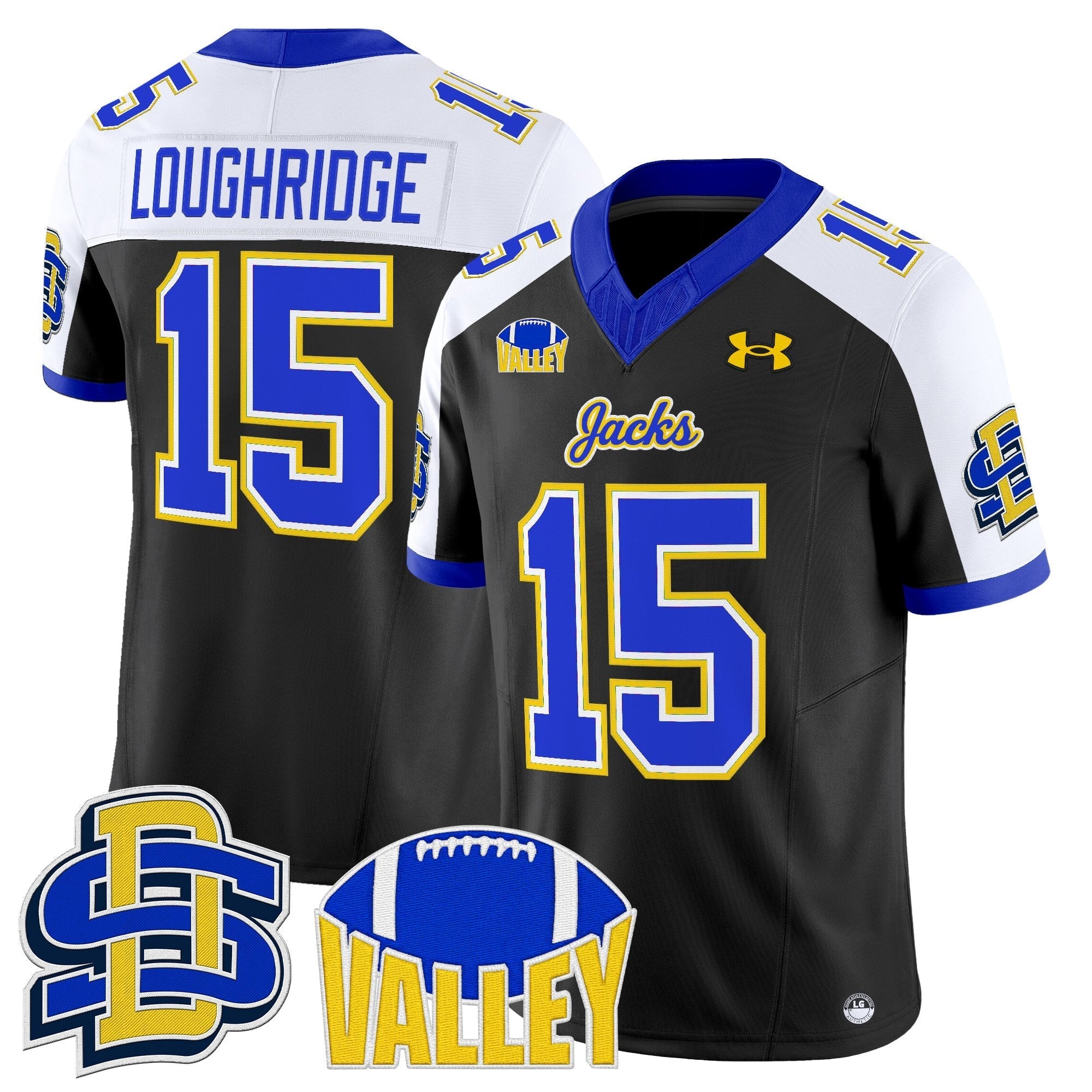 South Dakota State Jackrabbits 2025 Vapor Limited Jersey - All Stitched