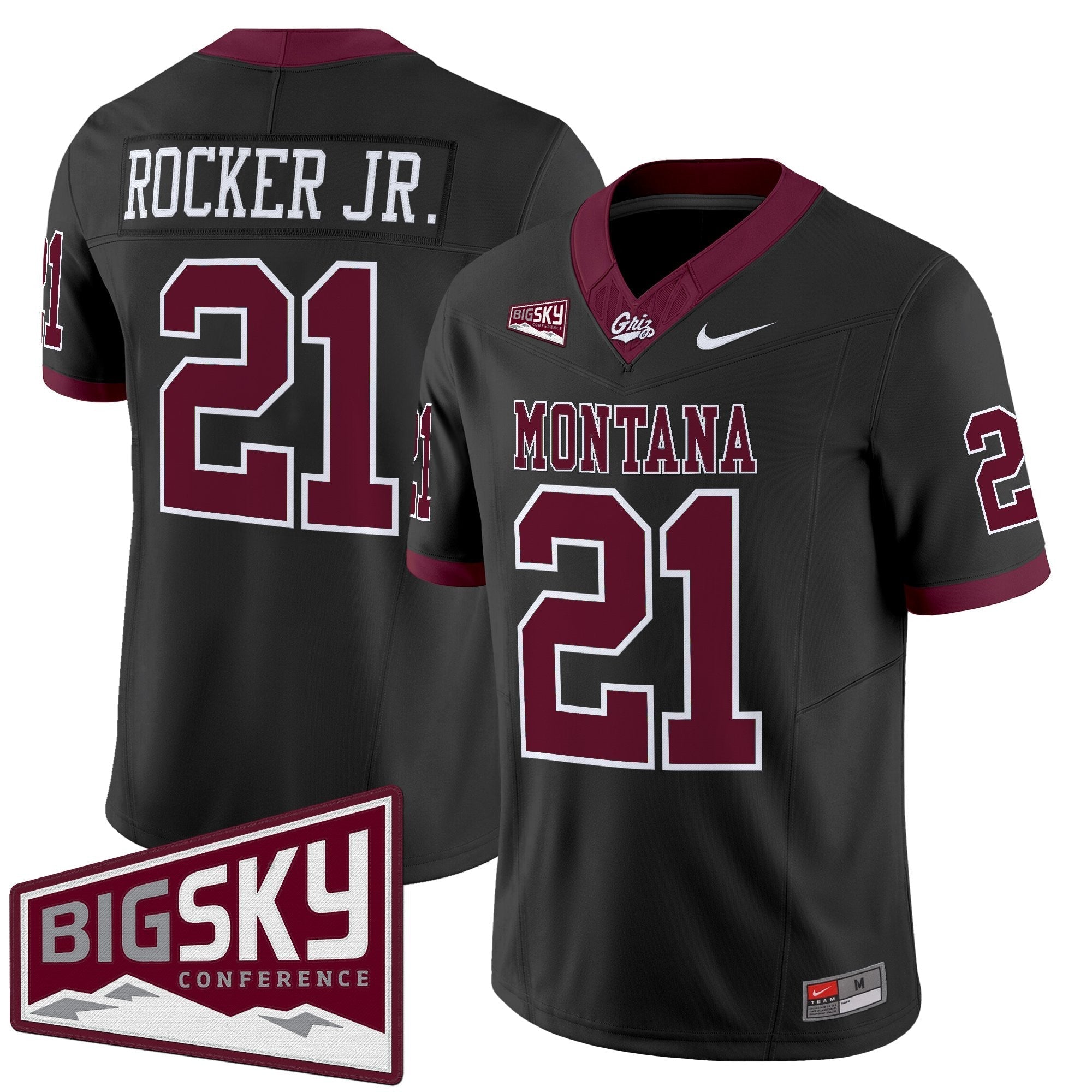 Montana Grizzlies 2025 Vapor Limited Jersey - All Stitched