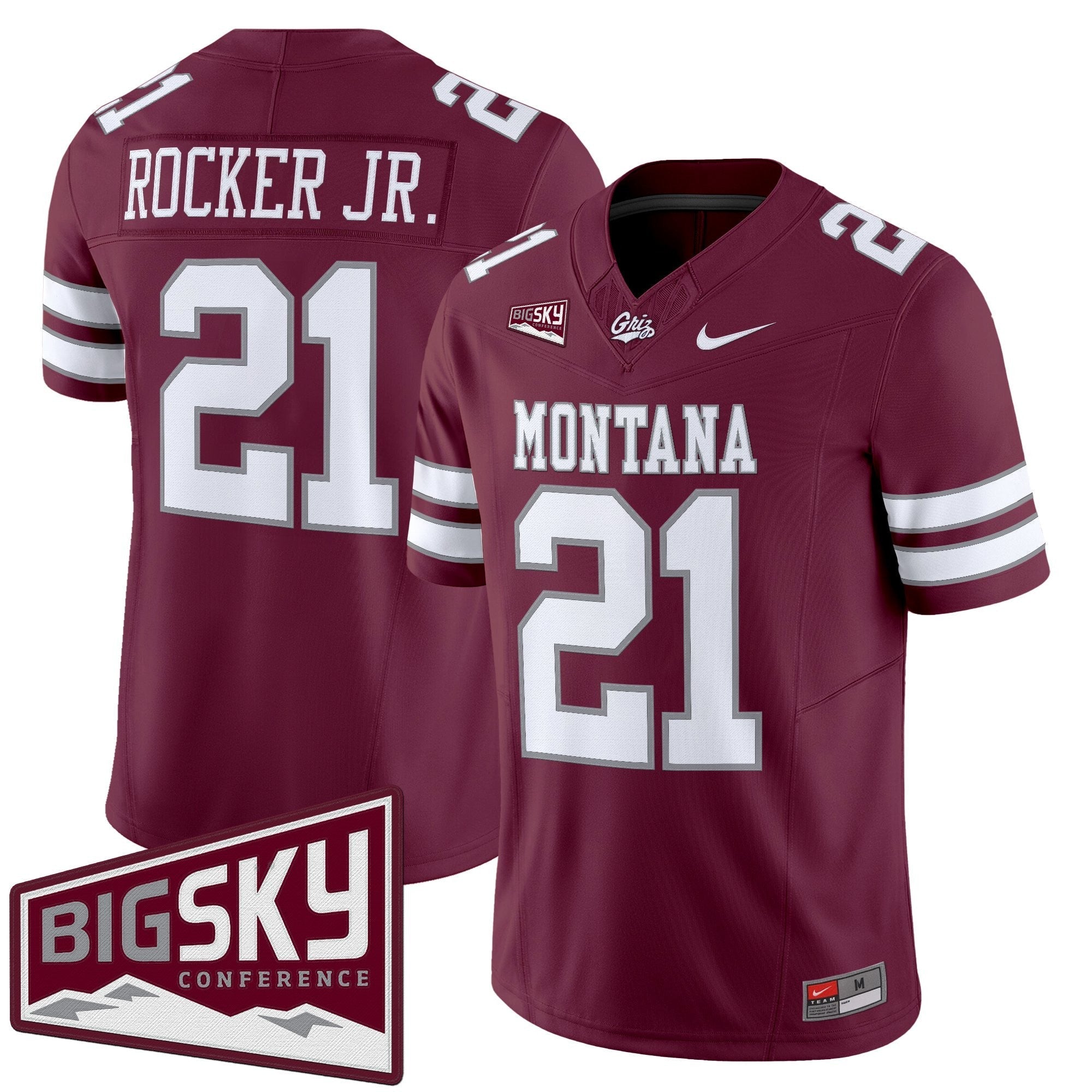 Montana Grizzlies 2025 Vapor Limited Jersey - All Stitched