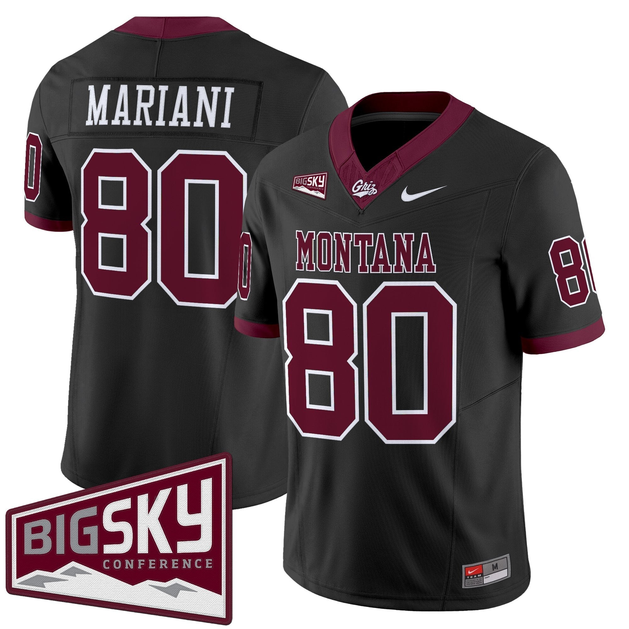 Montana Grizzlies 2025 Vapor Limited Jersey - All Stitched
