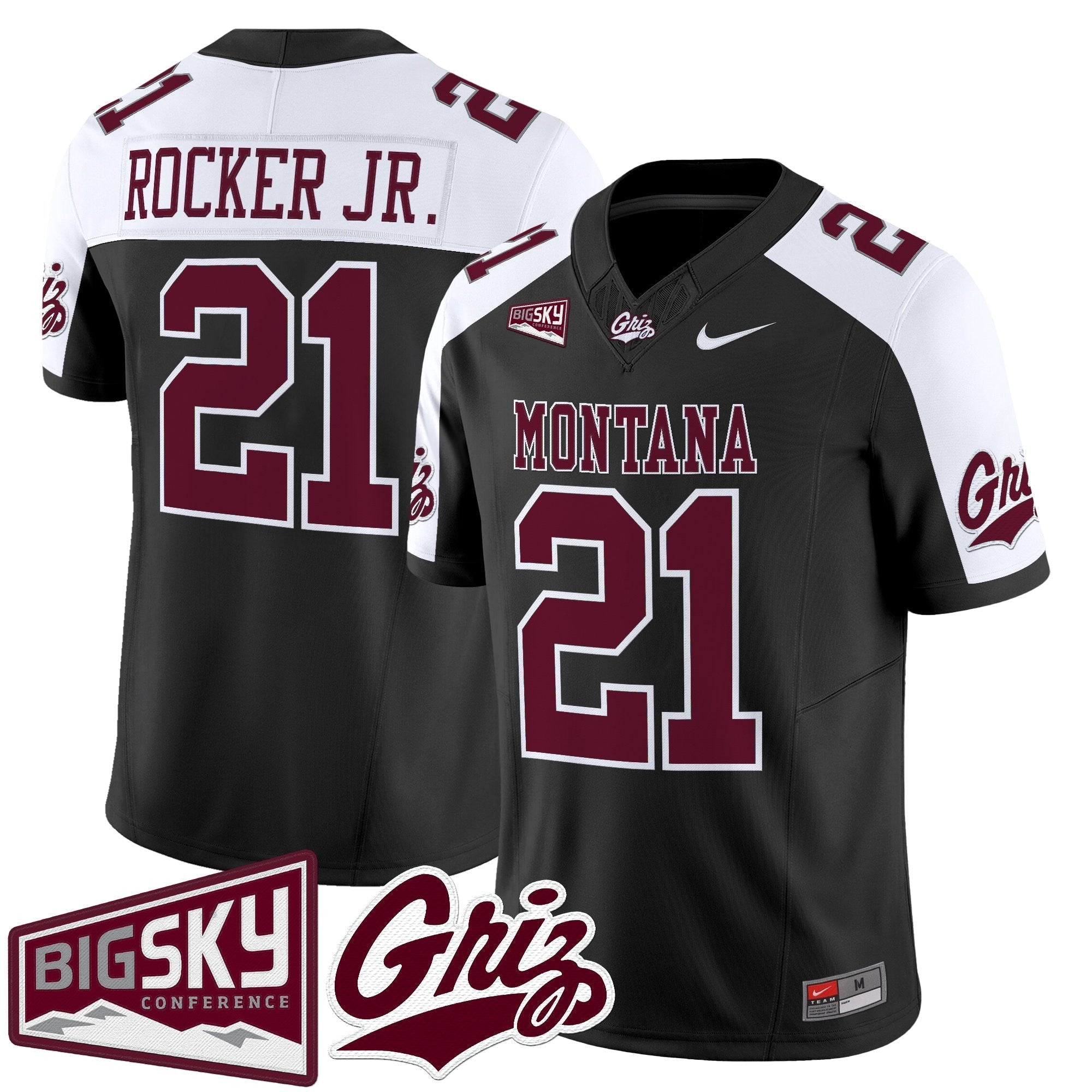 Montana Grizzlies 2025 Vapor Limited Jersey - All Stitched