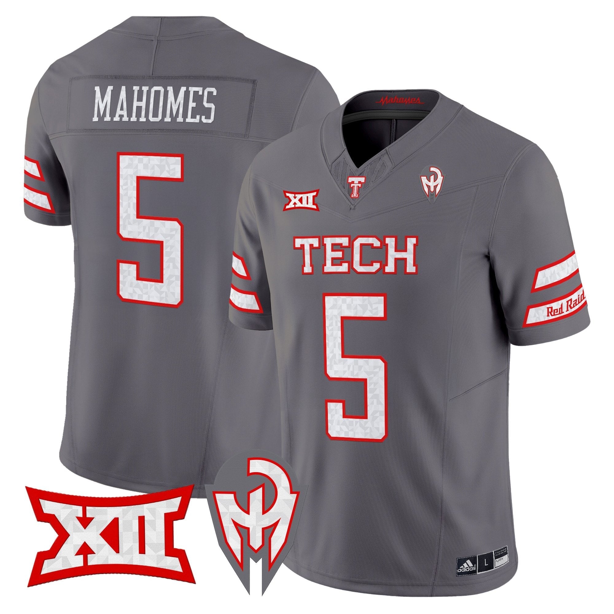 Texas Tech Red Raiders 'Too Cold' Vapor Limited Jersey - Mahomes Collection - All Stitched