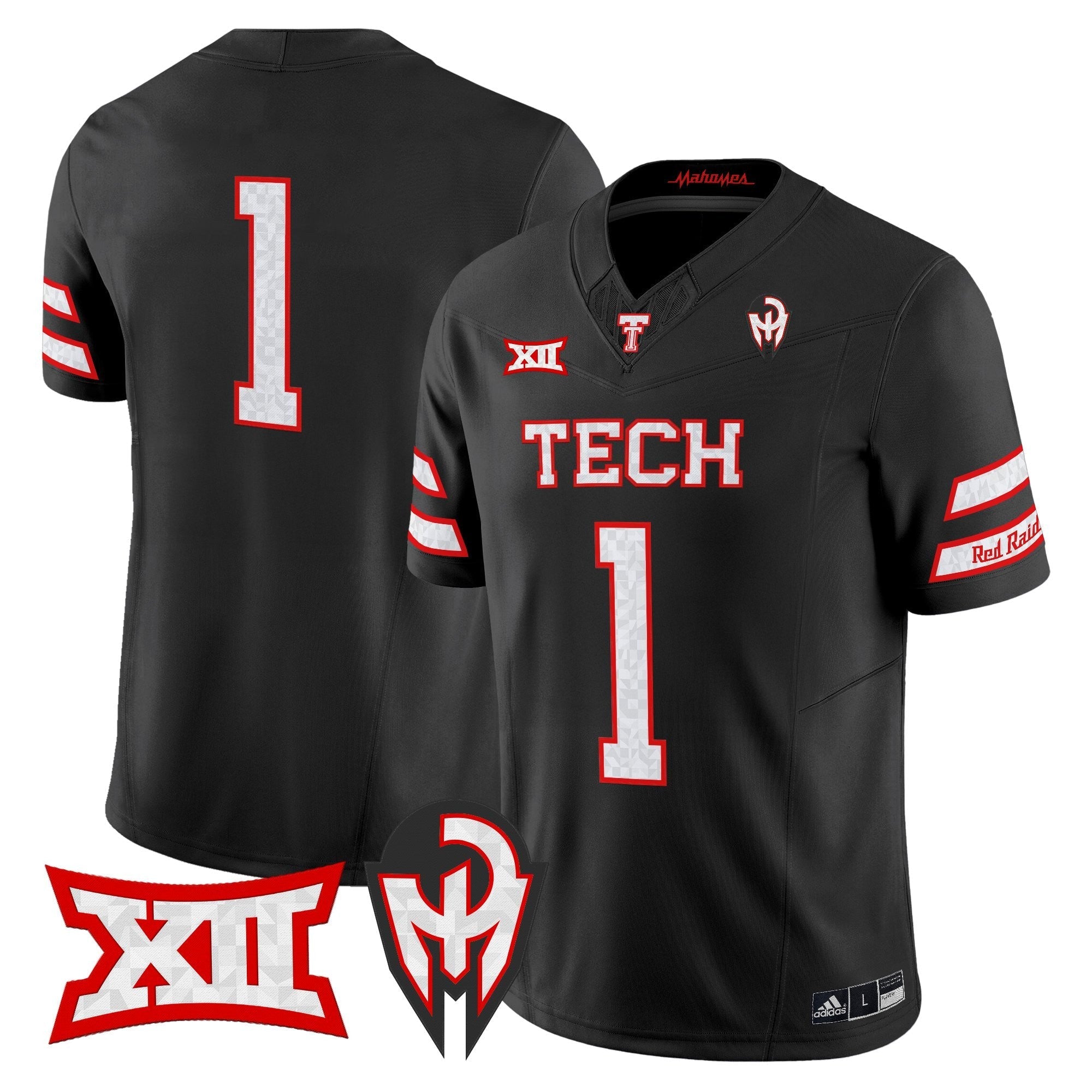 Texas Tech Red Raiders 'Too Cold' Vapor Limited Jersey - Mahomes Collection - All Stitched