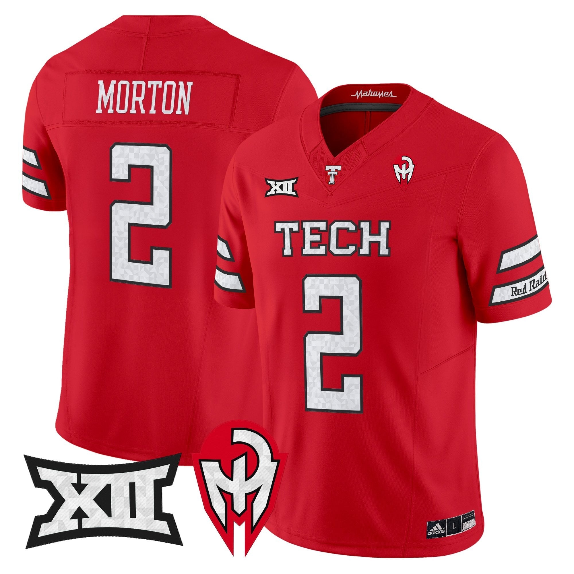 Texas Tech Red Raiders 'Too Cold' Vapor Limited Jersey - Mahomes Collection - All Stitched