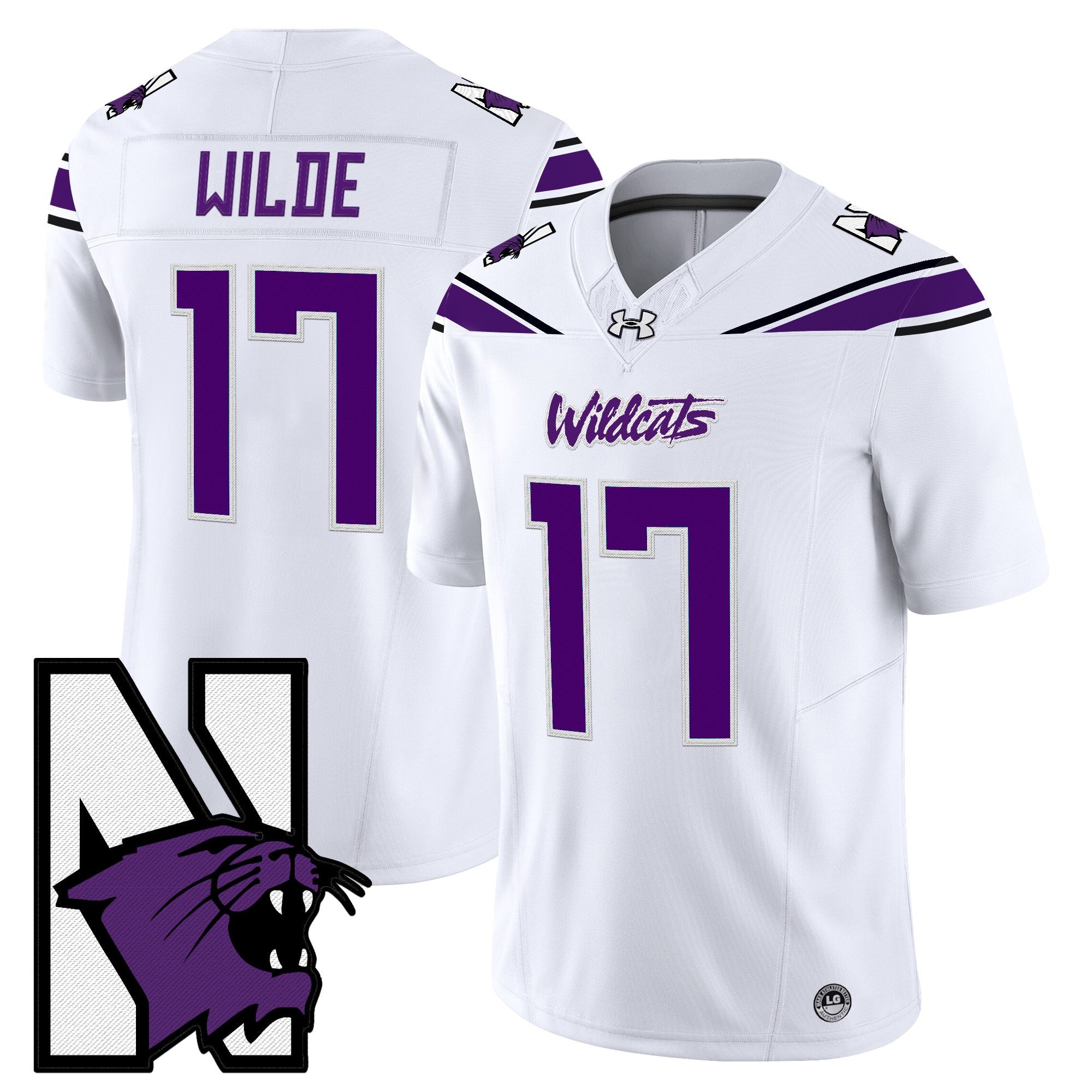 Northwestern Wildcats Honoring ’95 Vapor Limited Jersey - All Stitched