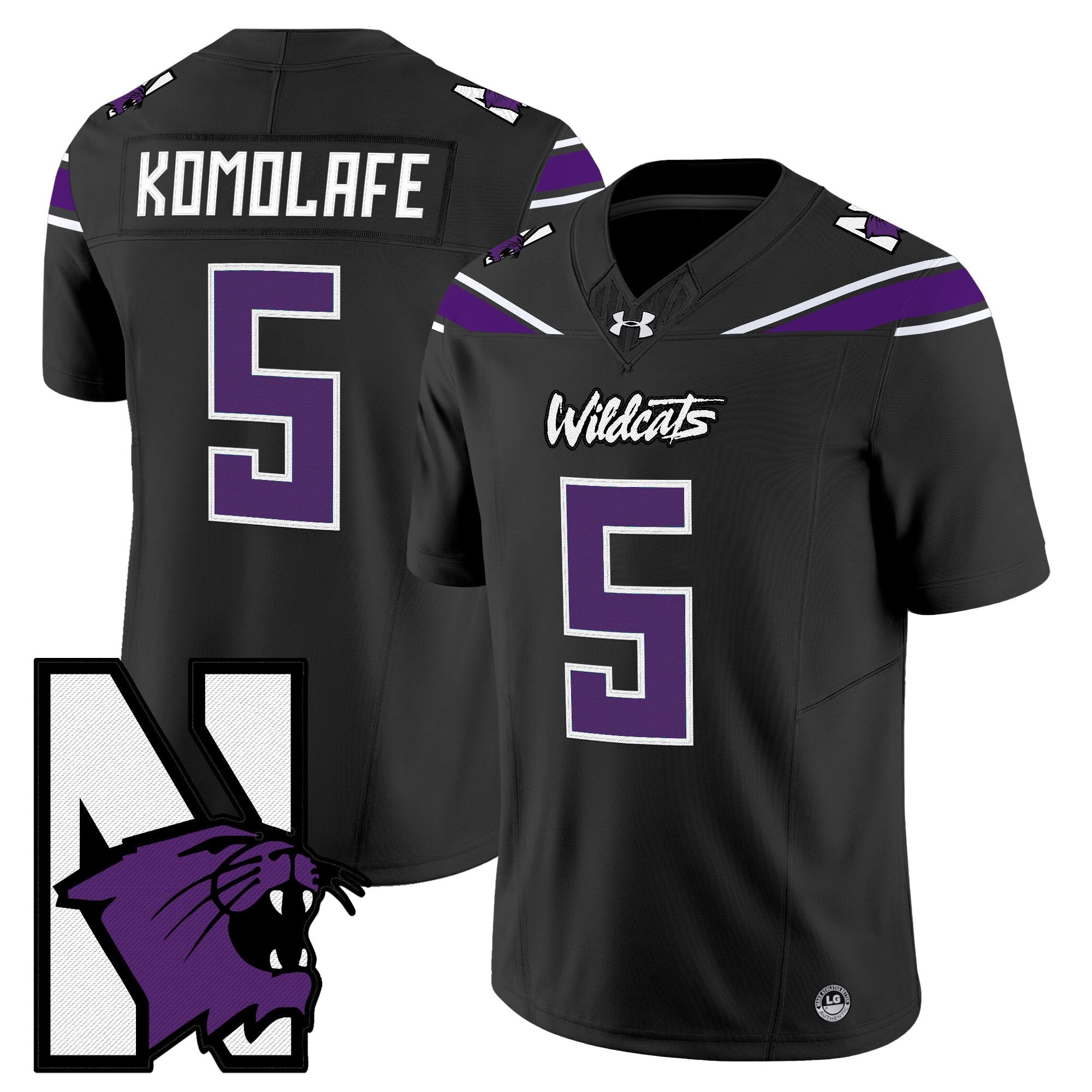 Northwestern Wildcats Honoring ’95 Vapor Limited Jersey - All Stitched