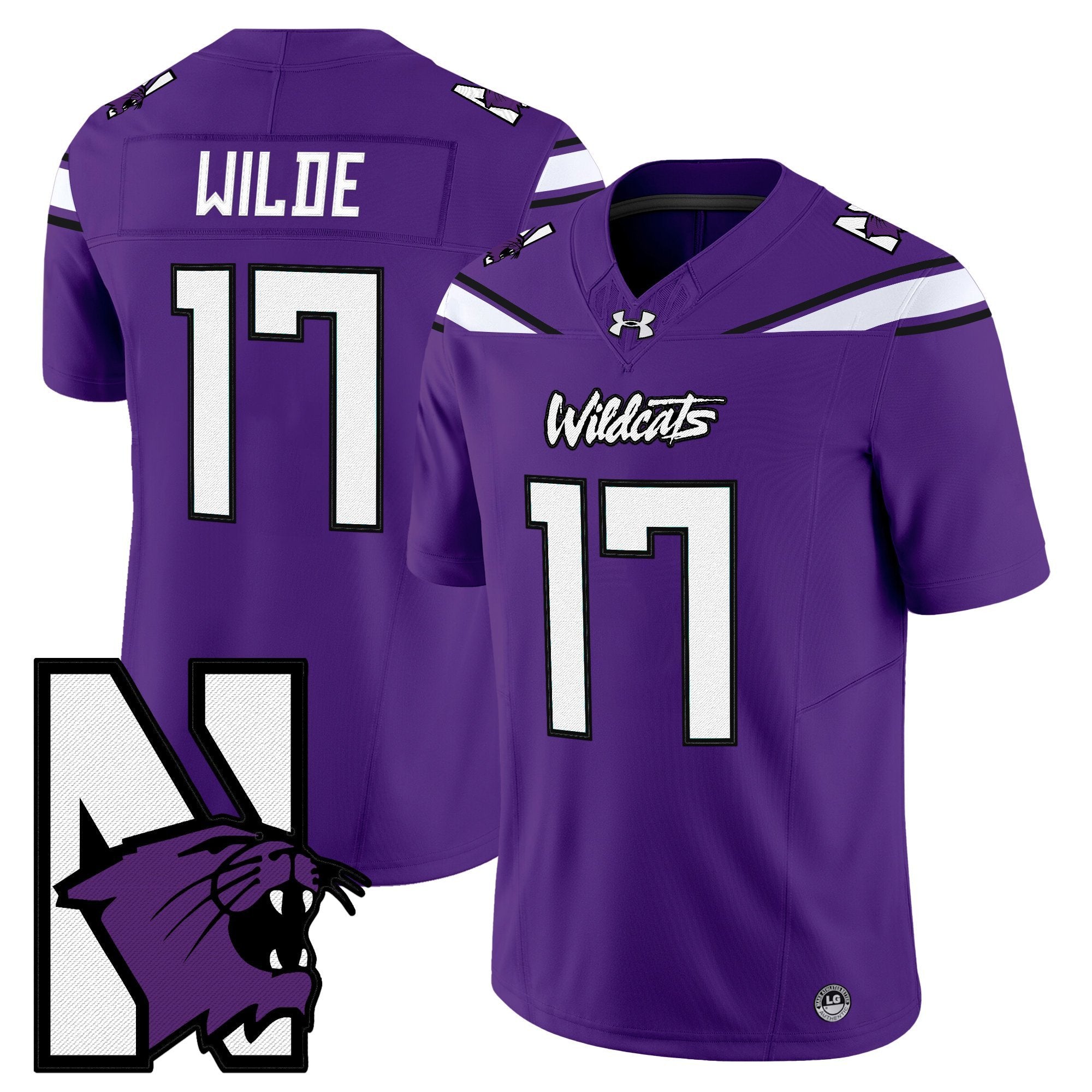 Northwestern Wildcats Honoring ’95 Vapor Limited Jersey - All Stitched