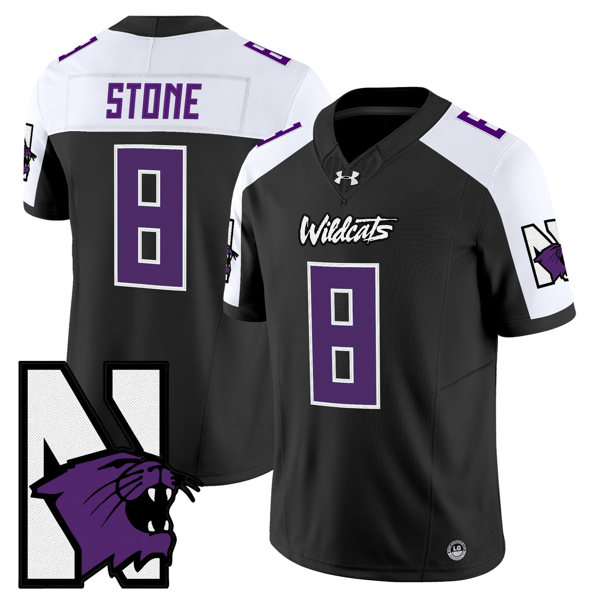 Northwestern Wildcats Honoring ’95 Vapor Limited Jersey - All Stitched