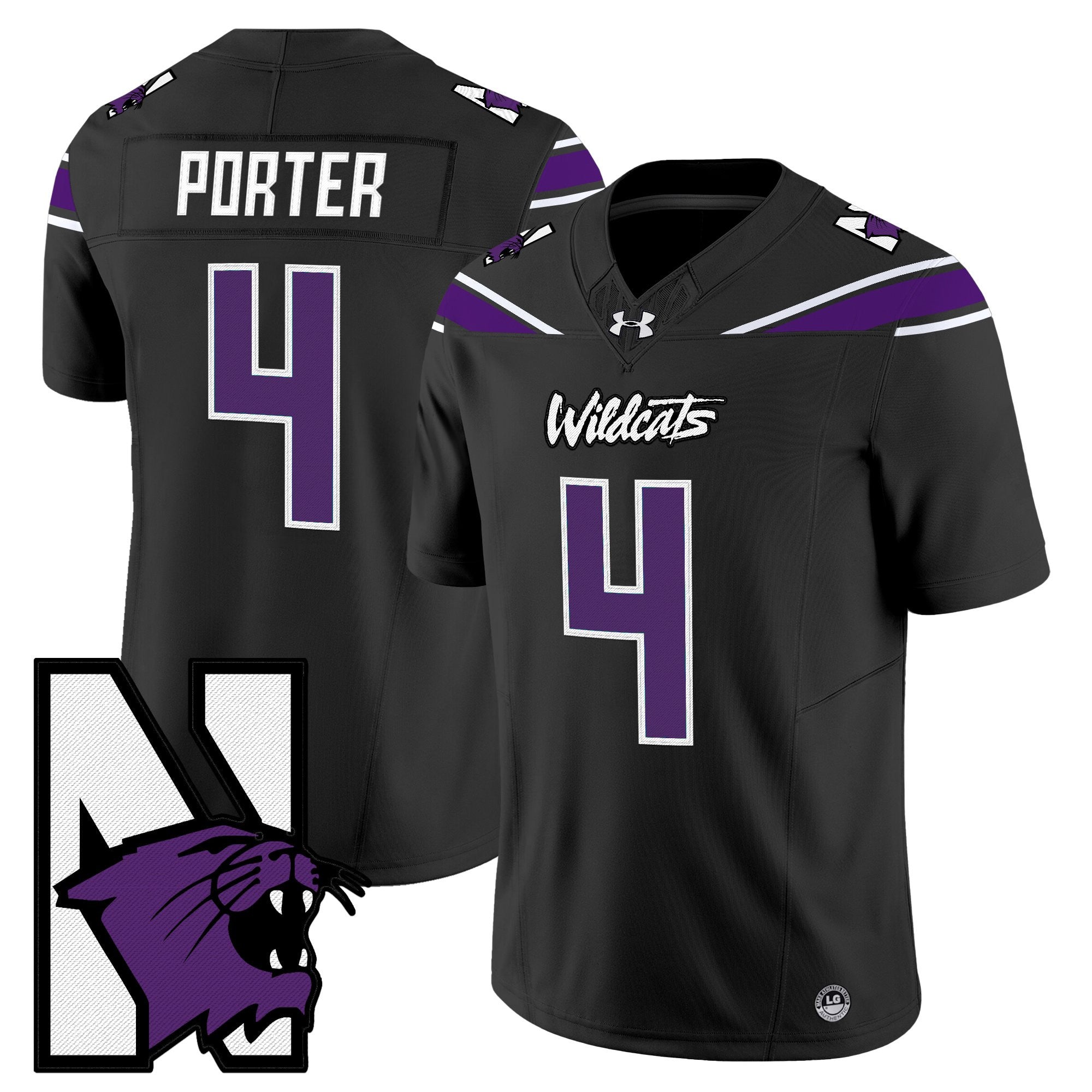 Northwestern Wildcats Honoring ’95 Vapor Limited Jersey - All Stitched