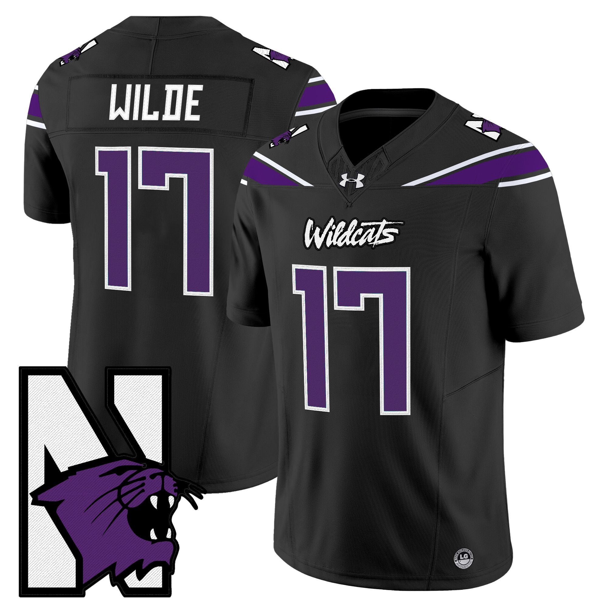 Northwestern Wildcats Honoring ’95 Vapor Limited Jersey - All Stitched