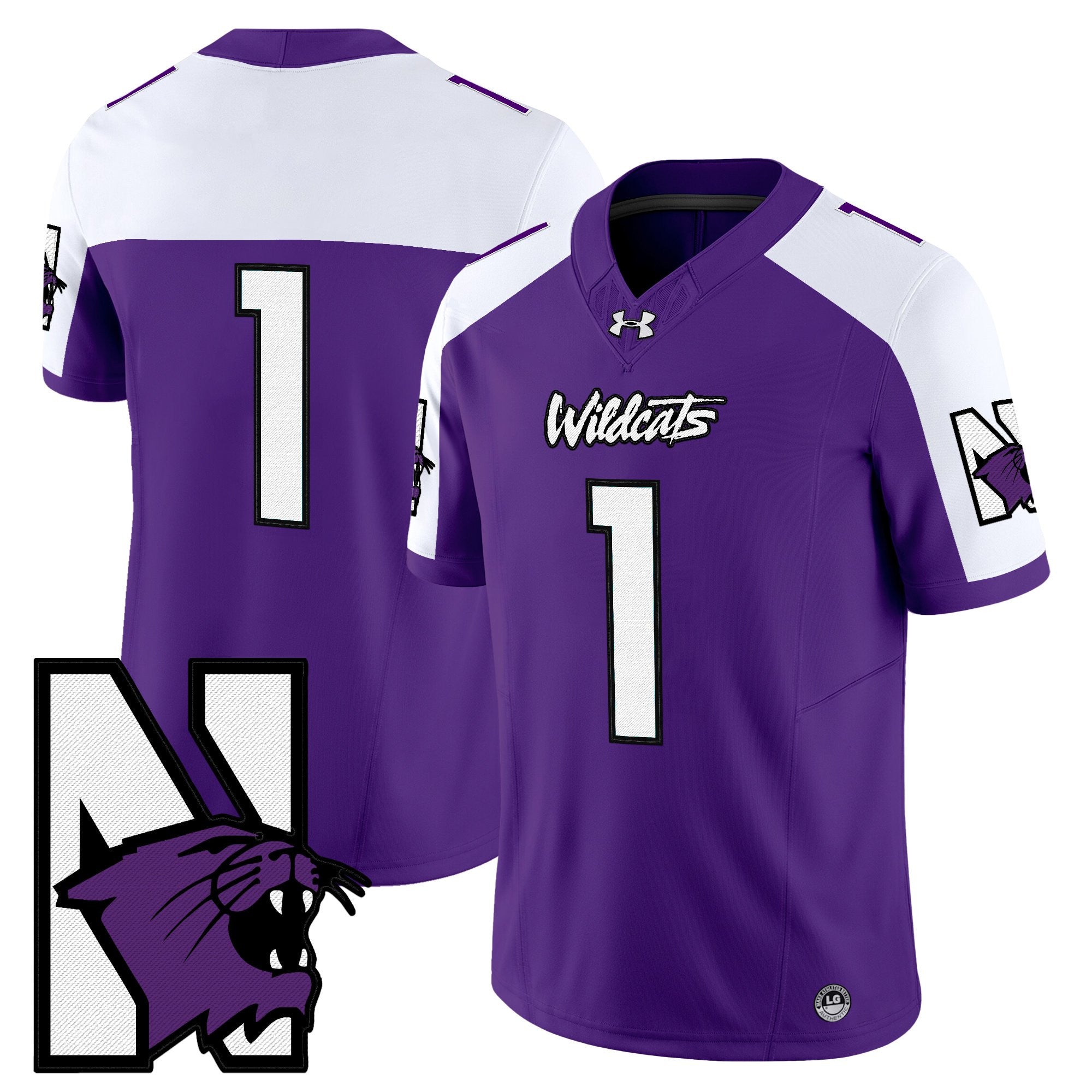 Northwestern Wildcats Honoring ’95 Vapor Limited Jersey - All Stitched