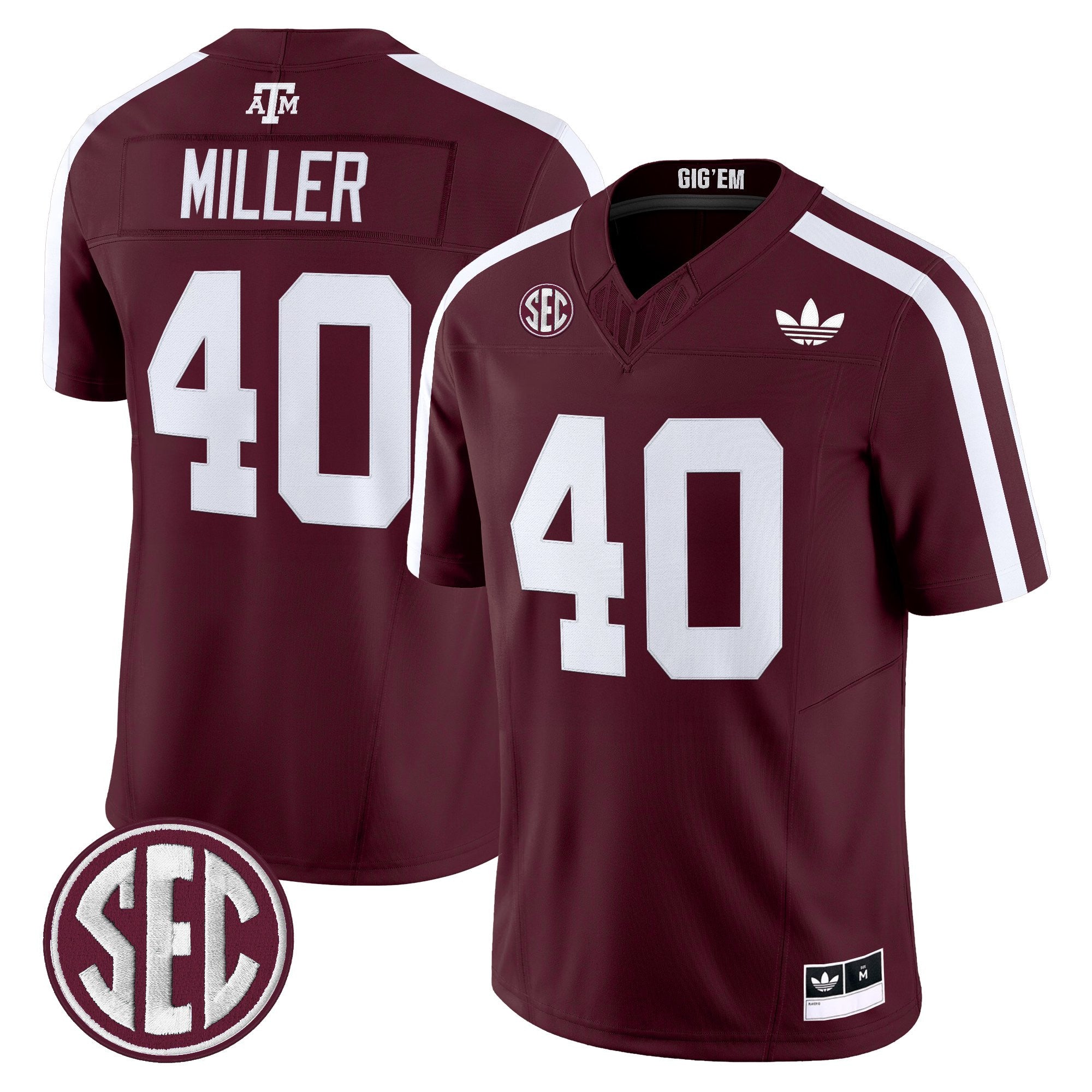 Texas A&M Aggies 2025 Vapor Limited Jersey V2 - All Stitched