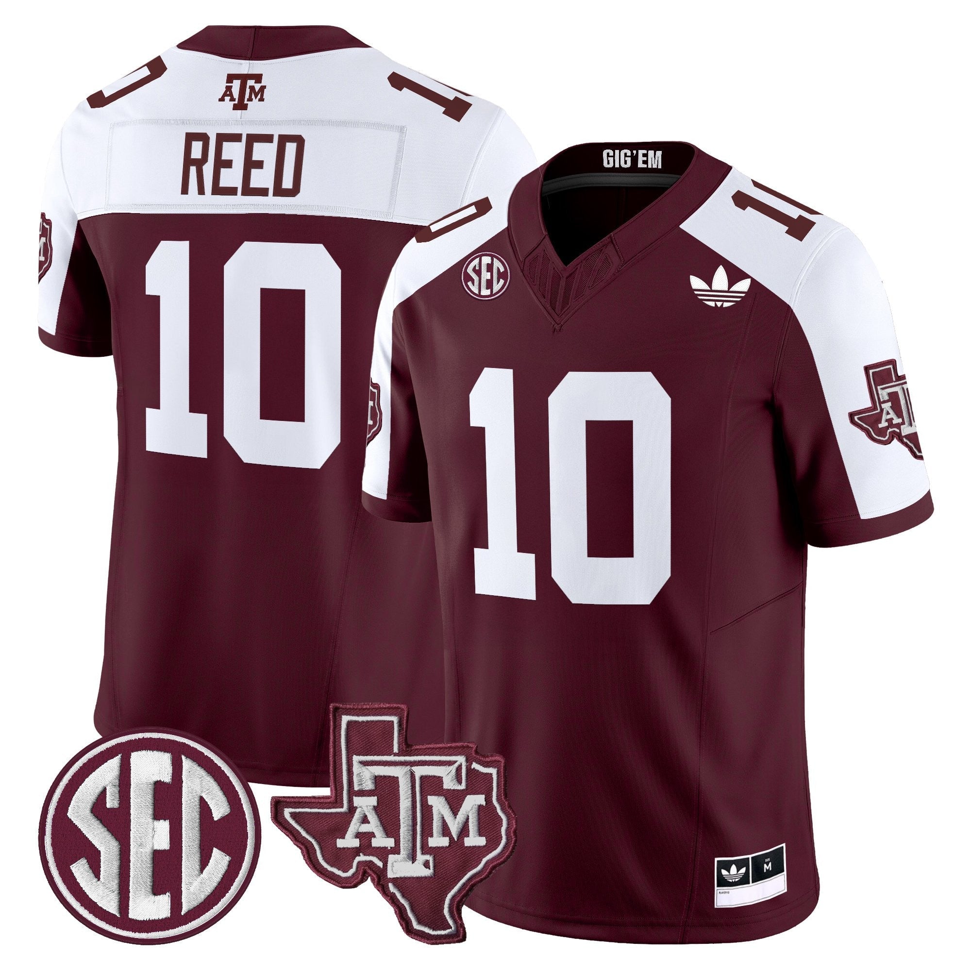 Texas A&M Aggies 2025 Vapor Limited Jersey V2 - All Stitched