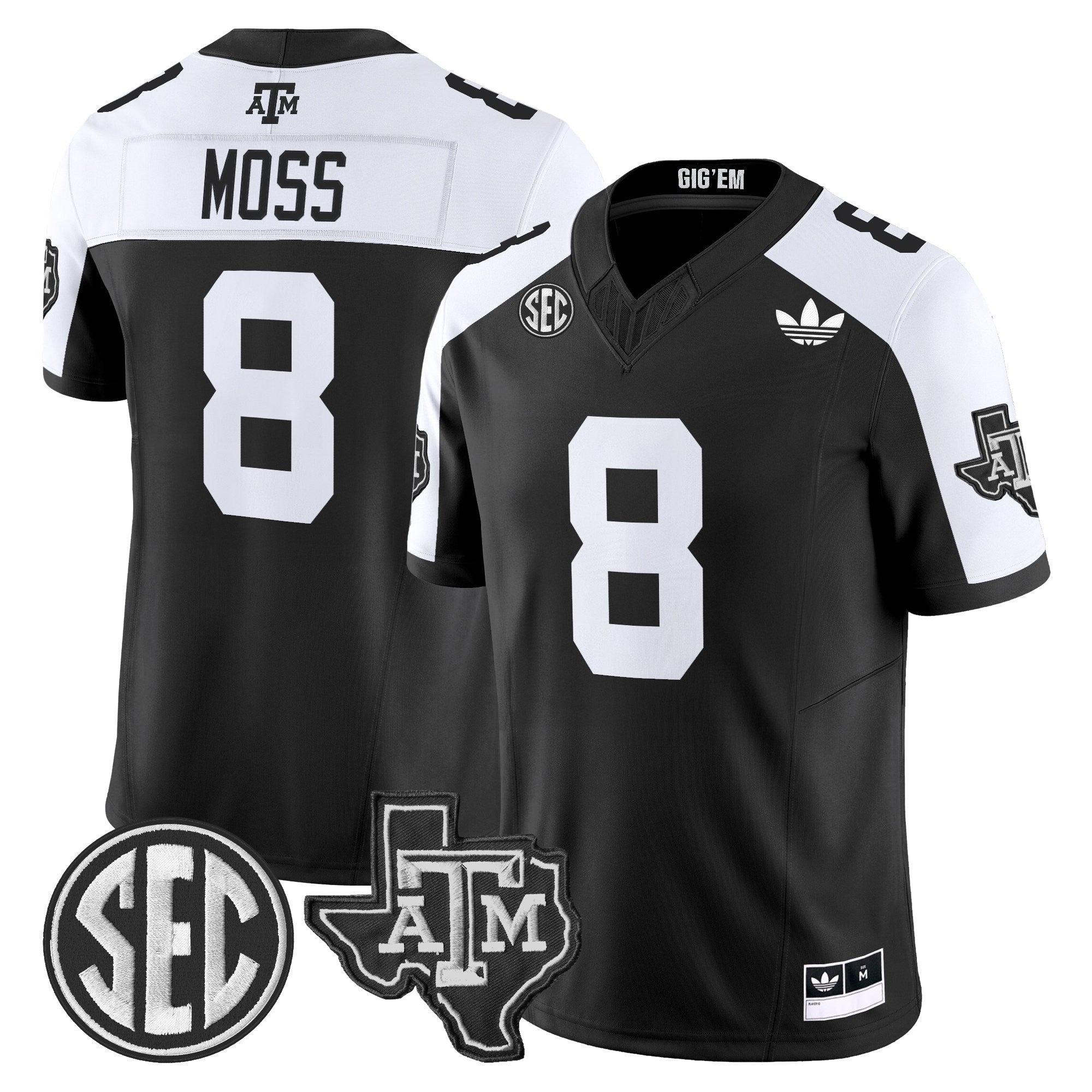 Texas A&M Aggies 2025 Vapor Limited Jersey V2 - All Stitched