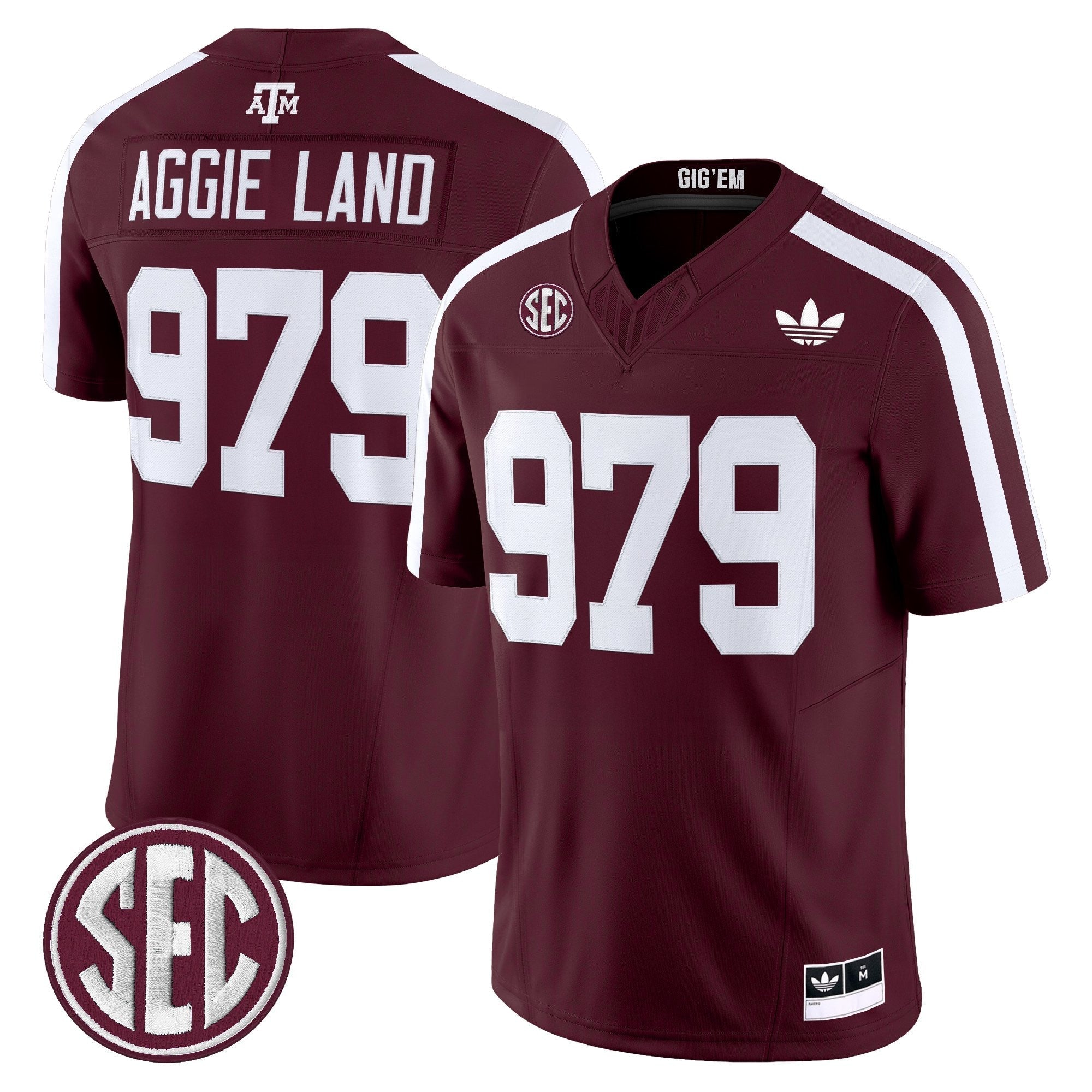 Texas A&M Aggies 2025 Vapor Limited Jersey V2 - All Stitched