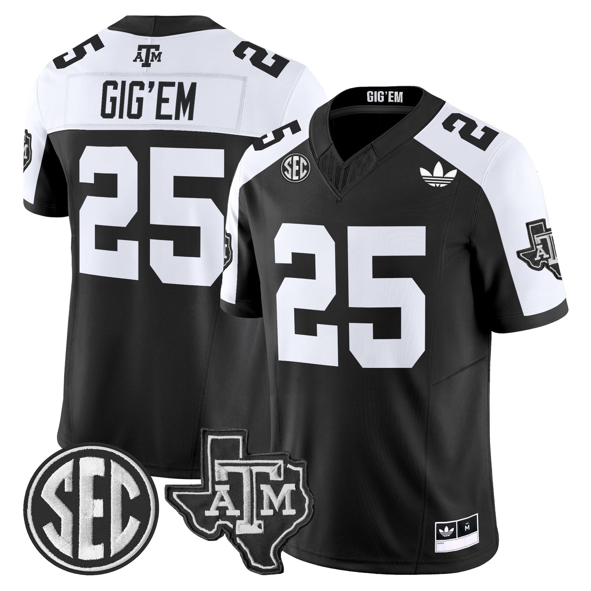 Texas A&M Aggies 2025 Vapor Limited Jersey V2 - All Stitched