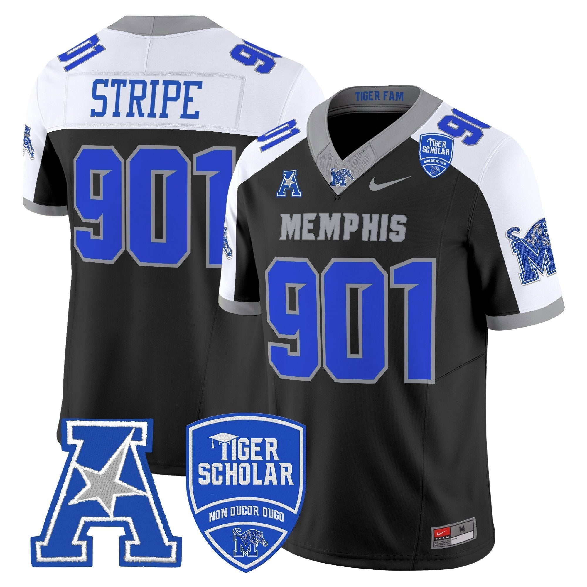 Memphis Tigers 2025 Vapor Limited Jersey - All Stitched