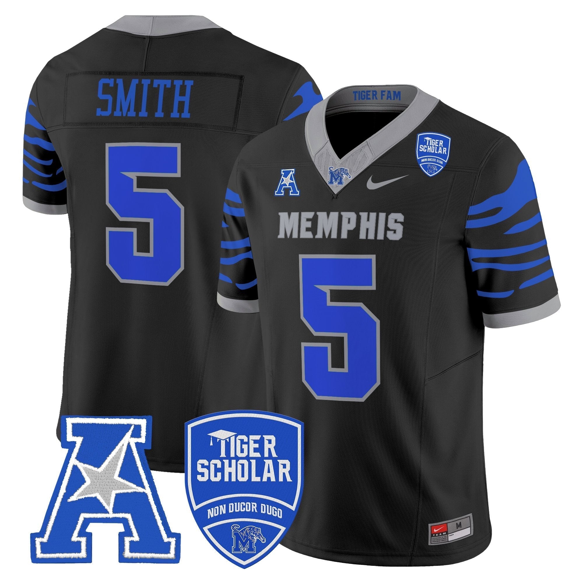 Memphis Tigers 2025 Vapor Limited Jersey - All Stitched