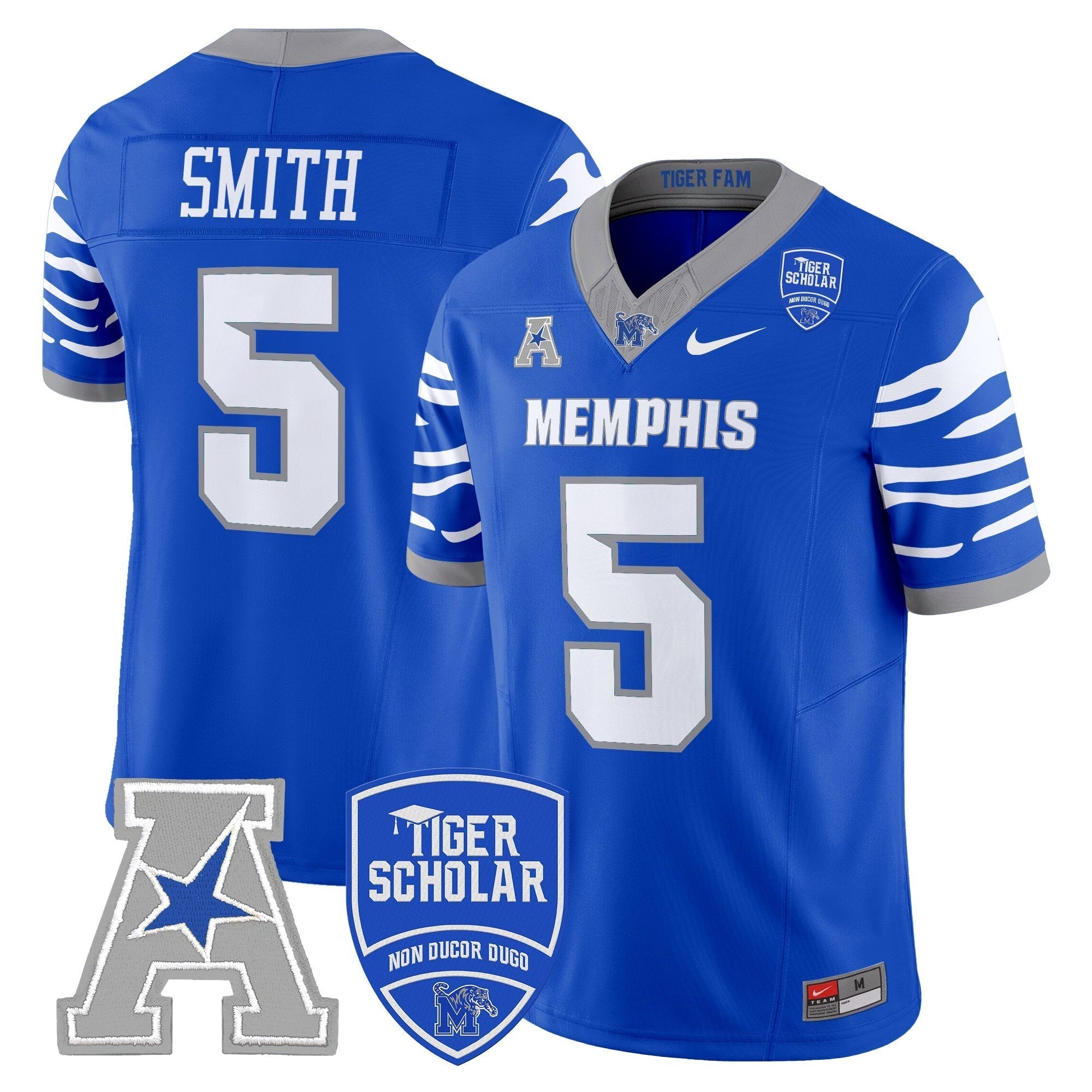 Memphis Tigers 2025 Vapor Limited Jersey - All Stitched