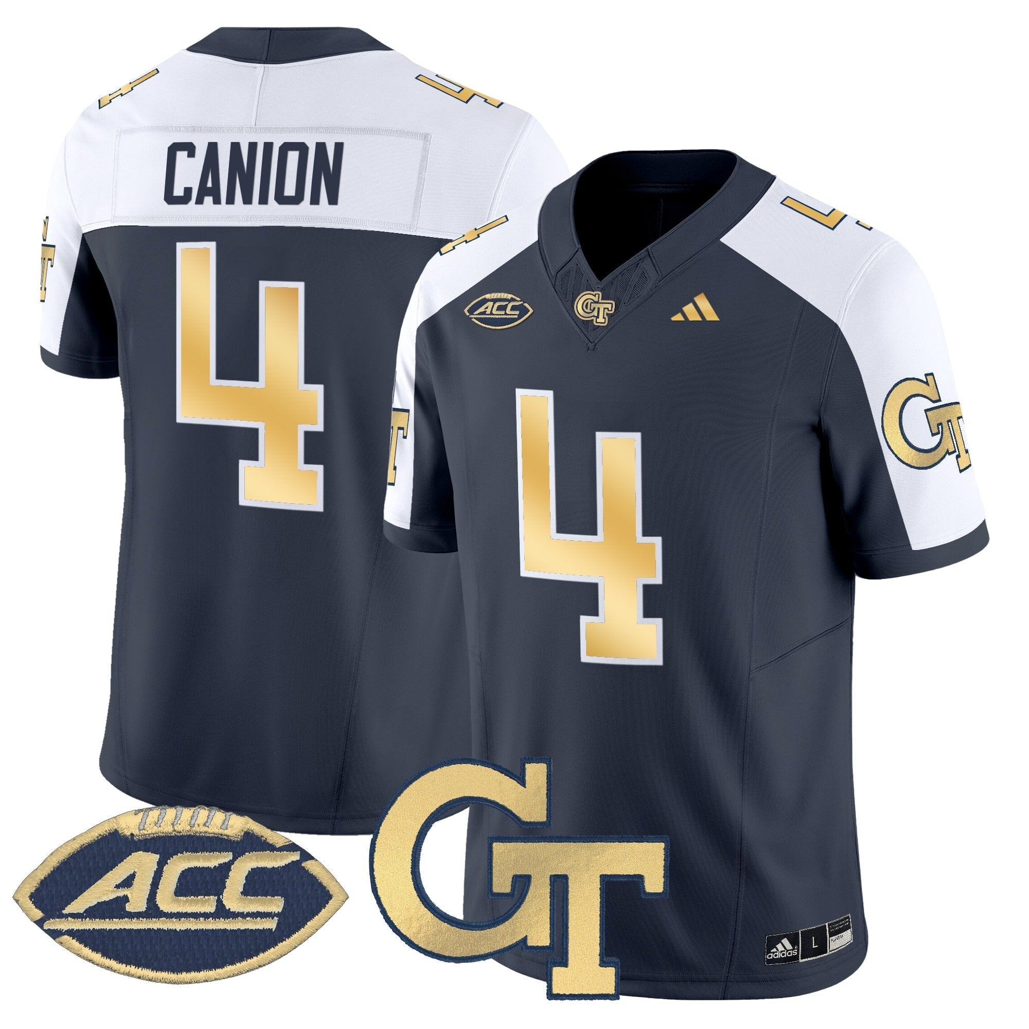 Georgia Tech Yellow Jackets 2025 Vapor Limited Jersey - All stitched