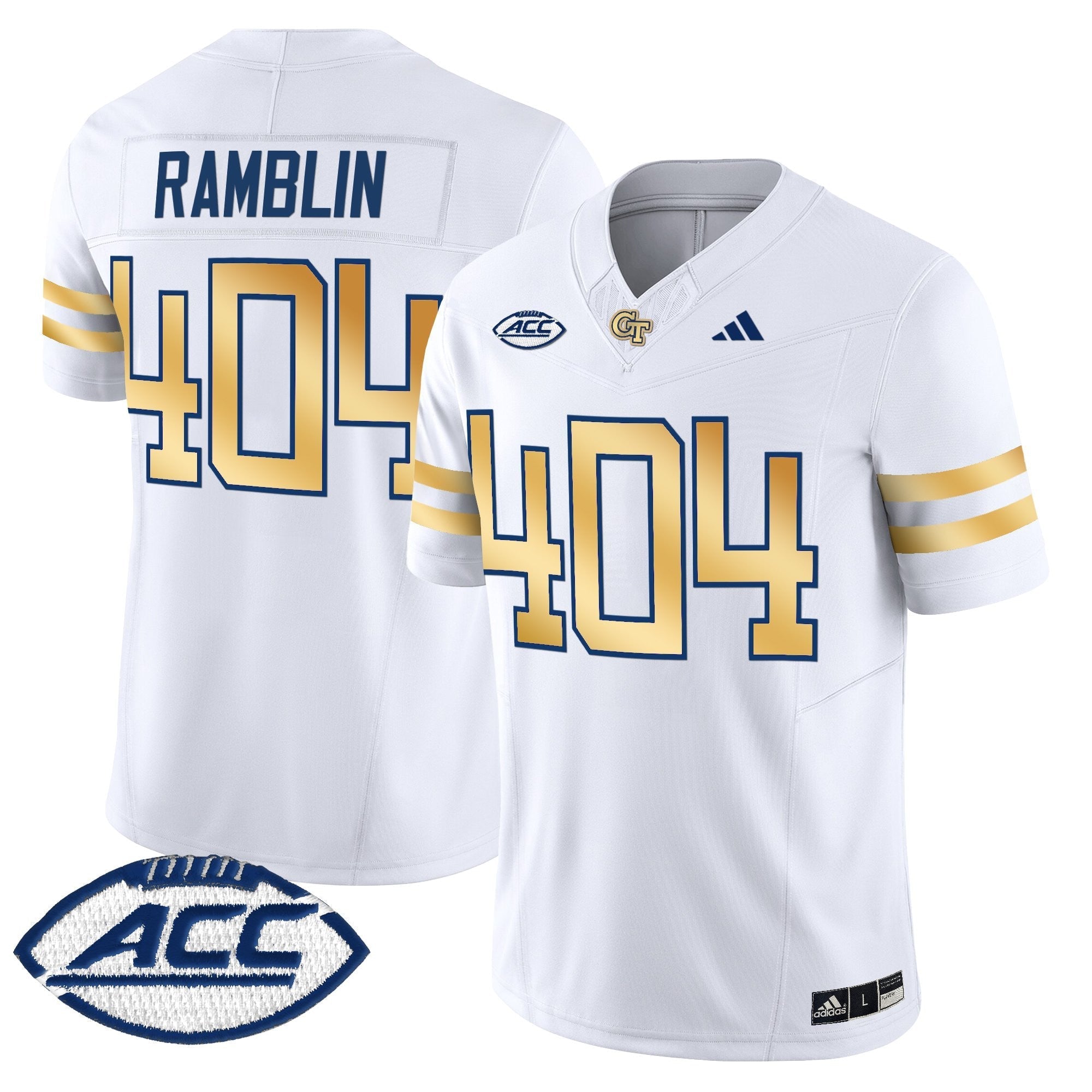 Georgia Tech Yellow Jackets 2025 Vapor Limited Jersey - All stitched