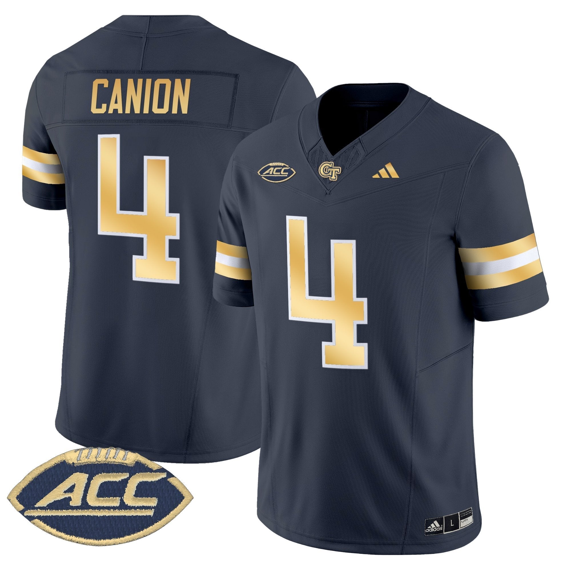 Georgia Tech Yellow Jackets 2025 Vapor Limited Jersey - All stitched