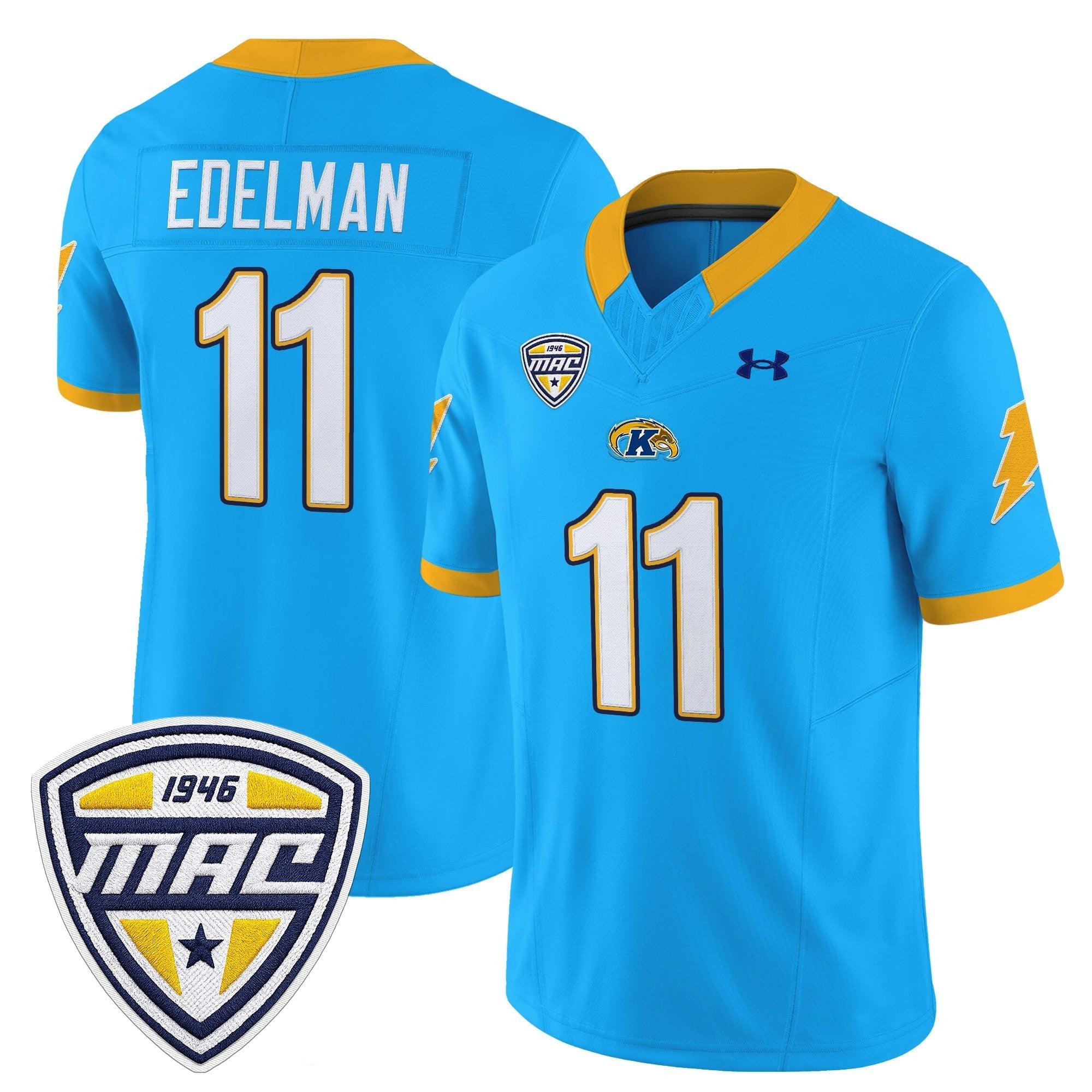 Kent State Golden Flashes 2025 Vapor Limited Jersey - All Stitched