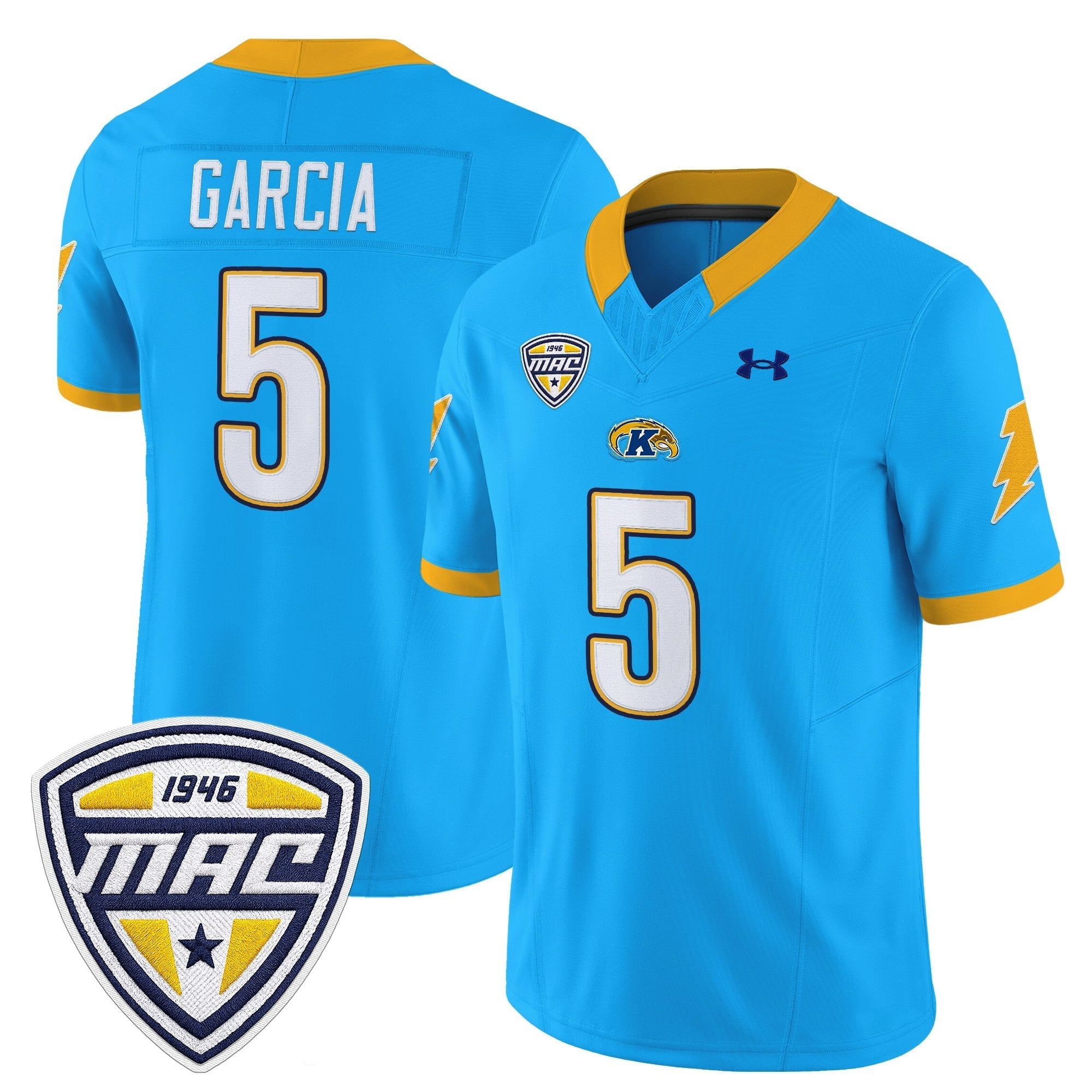 Kent State Golden Flashes 2025 Vapor Limited Jersey - All Stitched