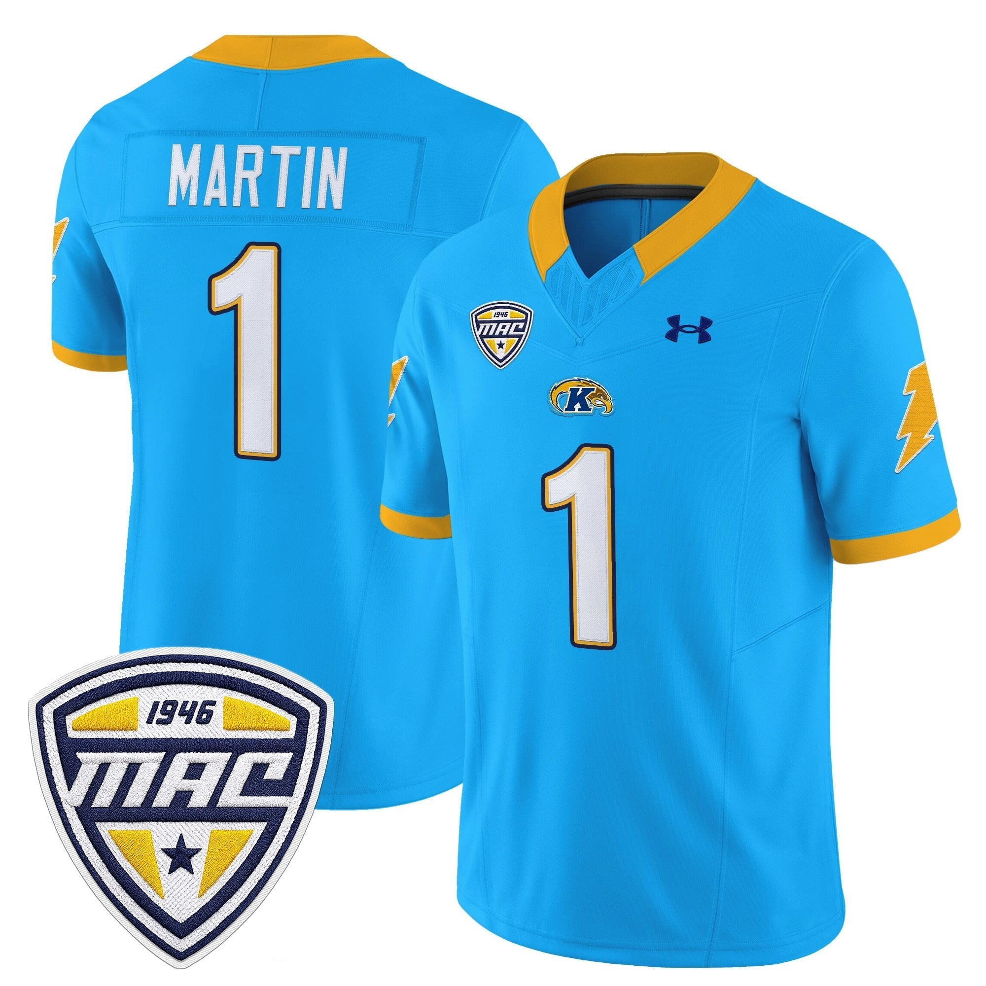 Kent State Golden Flashes 2025 Vapor Limited Jersey - All Stitched
