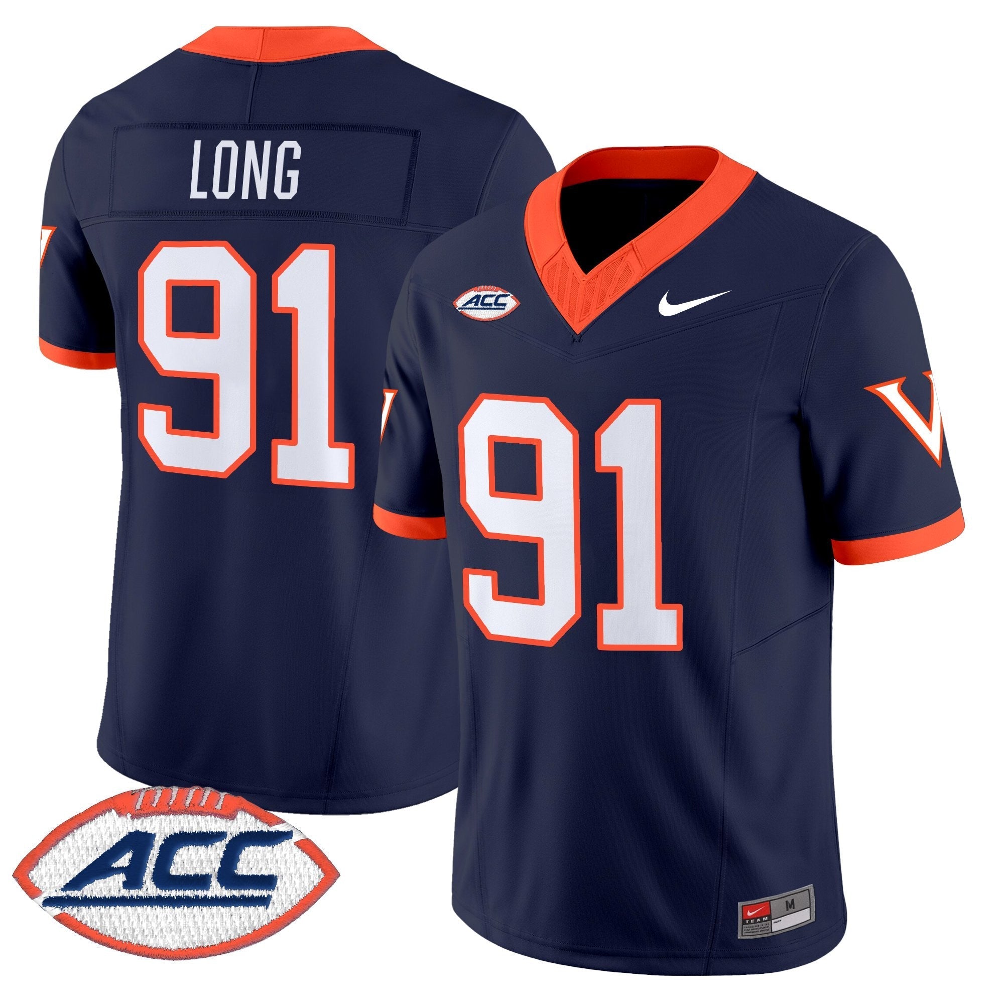 Virginia Cavaliers 1995 Throwbacks Vapor Limited Jersey - All Stitched