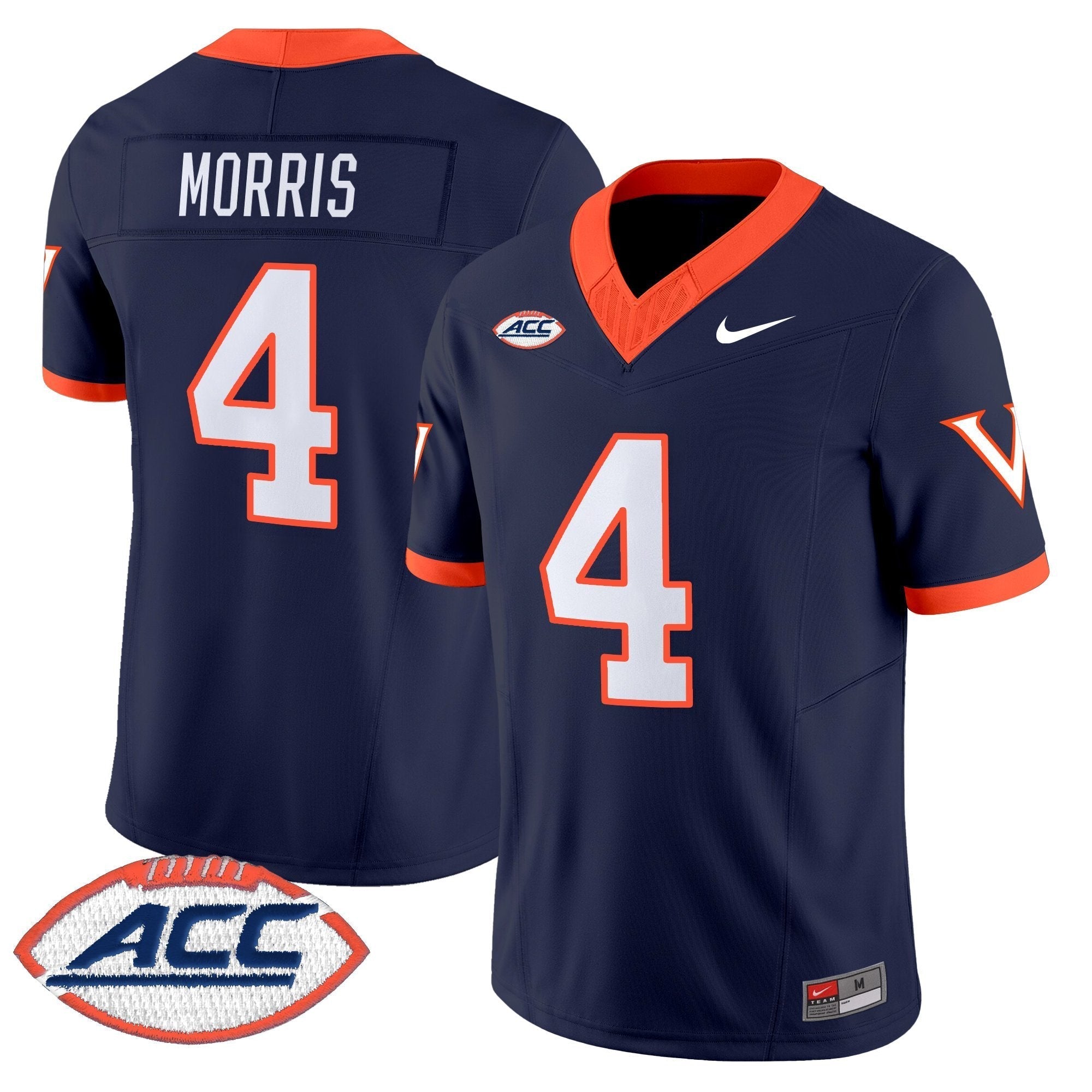 Virginia Cavaliers 1995 Throwbacks Vapor Limited Jersey - All Stitched
