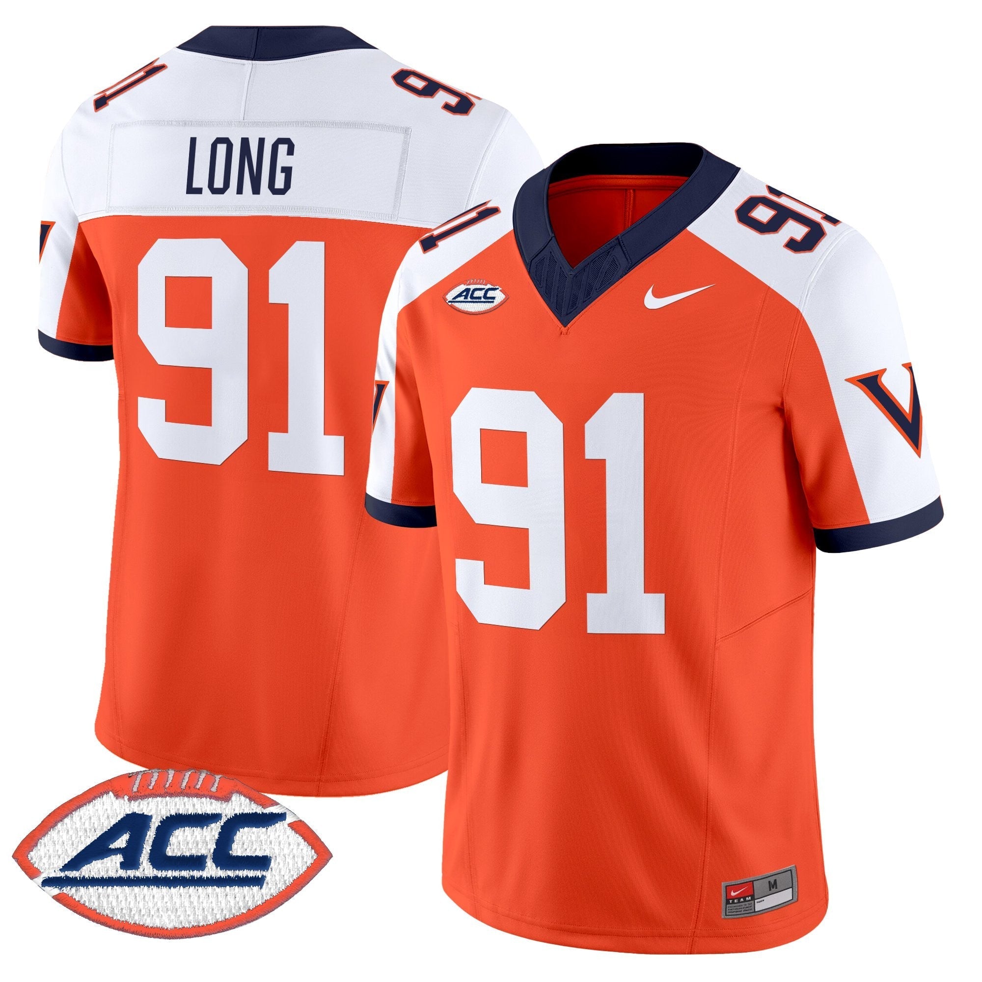 Virginia Cavaliers 1995 Throwbacks Vapor Limited Jersey - All Stitched