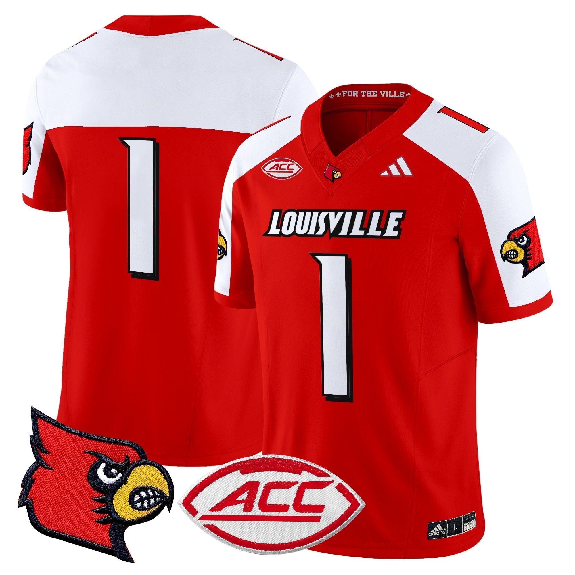 Louisville Cardinals 2025 Vapor Limited Jersey - All Stitched