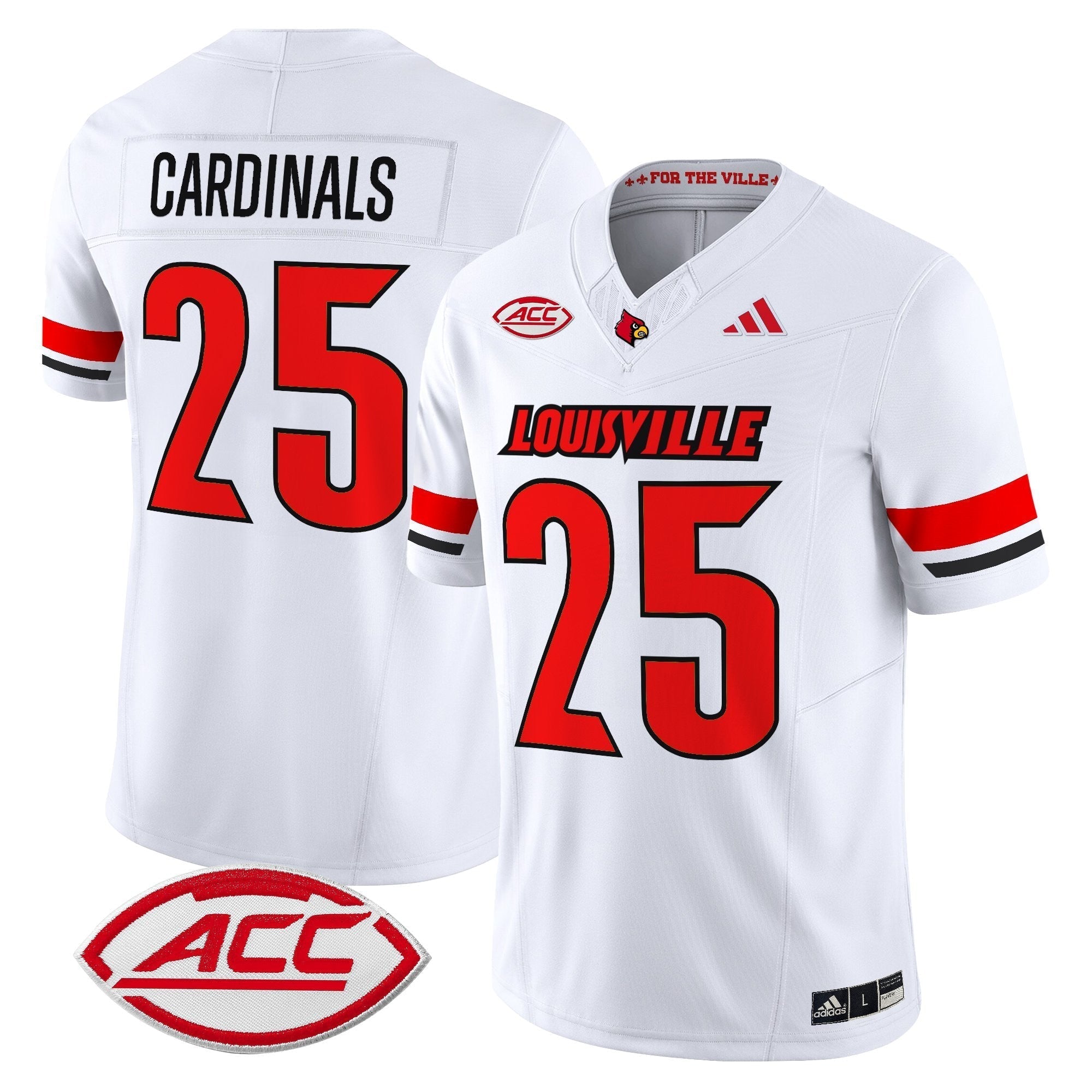 Louisville Cardinals 2025 Vapor Limited Jersey - All Stitched