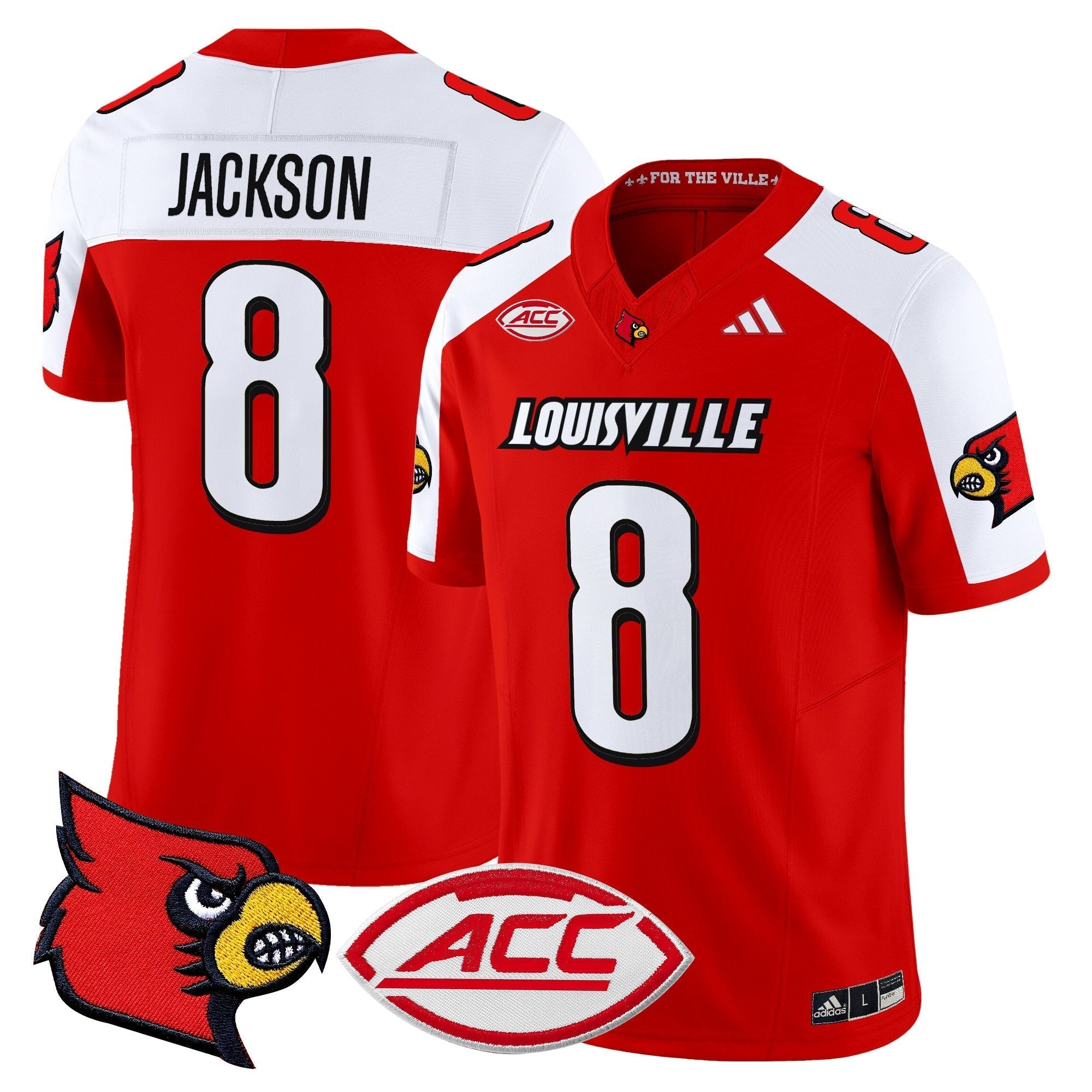 Louisville Cardinals 2025 Vapor Limited Jersey - All Stitched