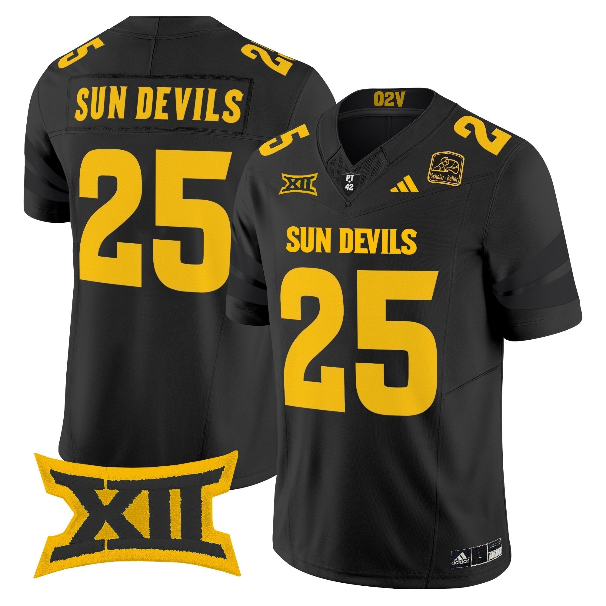 Arizona State Sun Devils 2025 Vapor Limited Jersey - All Stitched