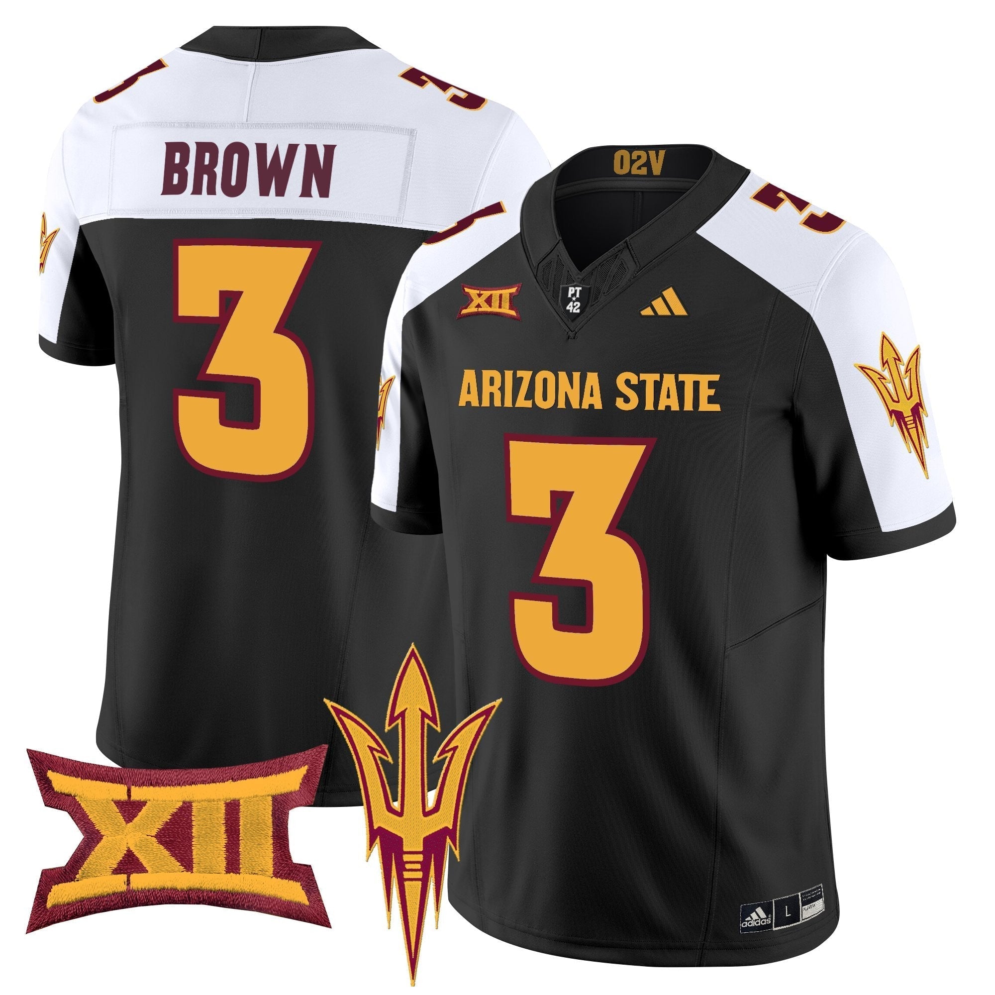 Arizona State Sun Devils 2025 Vapor Limited Jersey - All Stitched