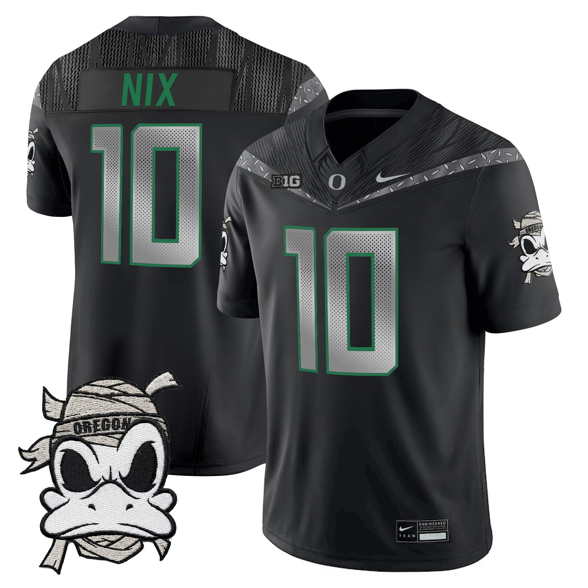 Oregon Ducks 2025 "Mummy Duck" Vapor Limited Jersey - All Stitched