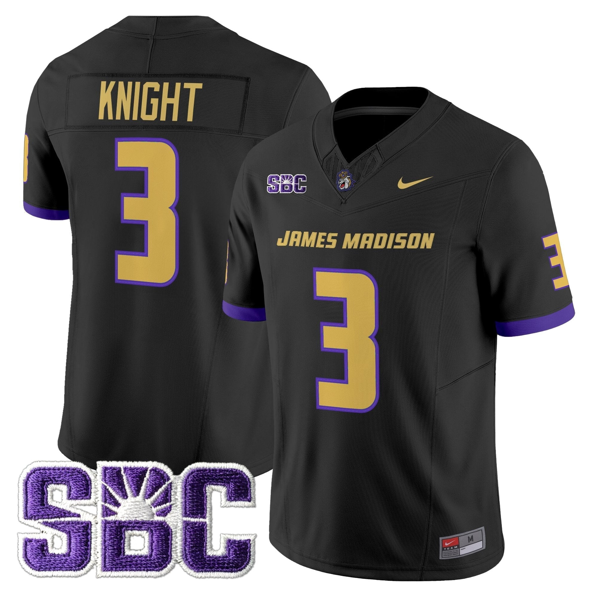 James Madison Dukes 2025 Vapor Limited Jersey - All Stitched