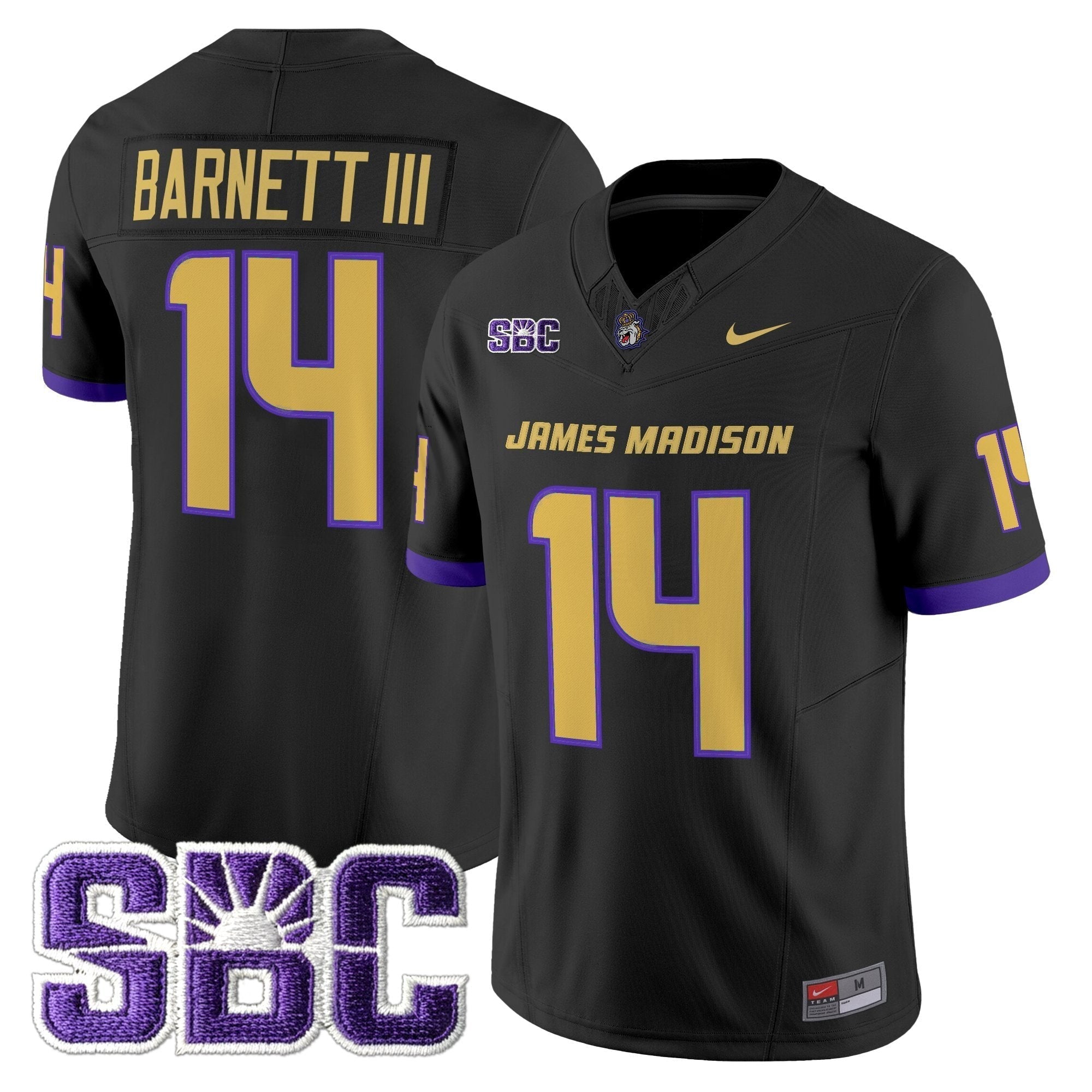 James Madison Dukes 2025 Vapor Limited Jersey - All Stitched